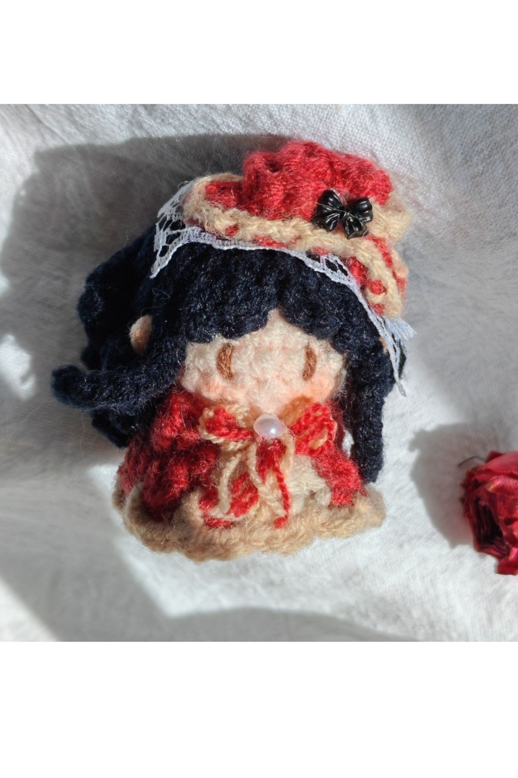 Finished Product Custom Infinity Nikki Game Fan Art-Handmade Crochet Keychain Charm