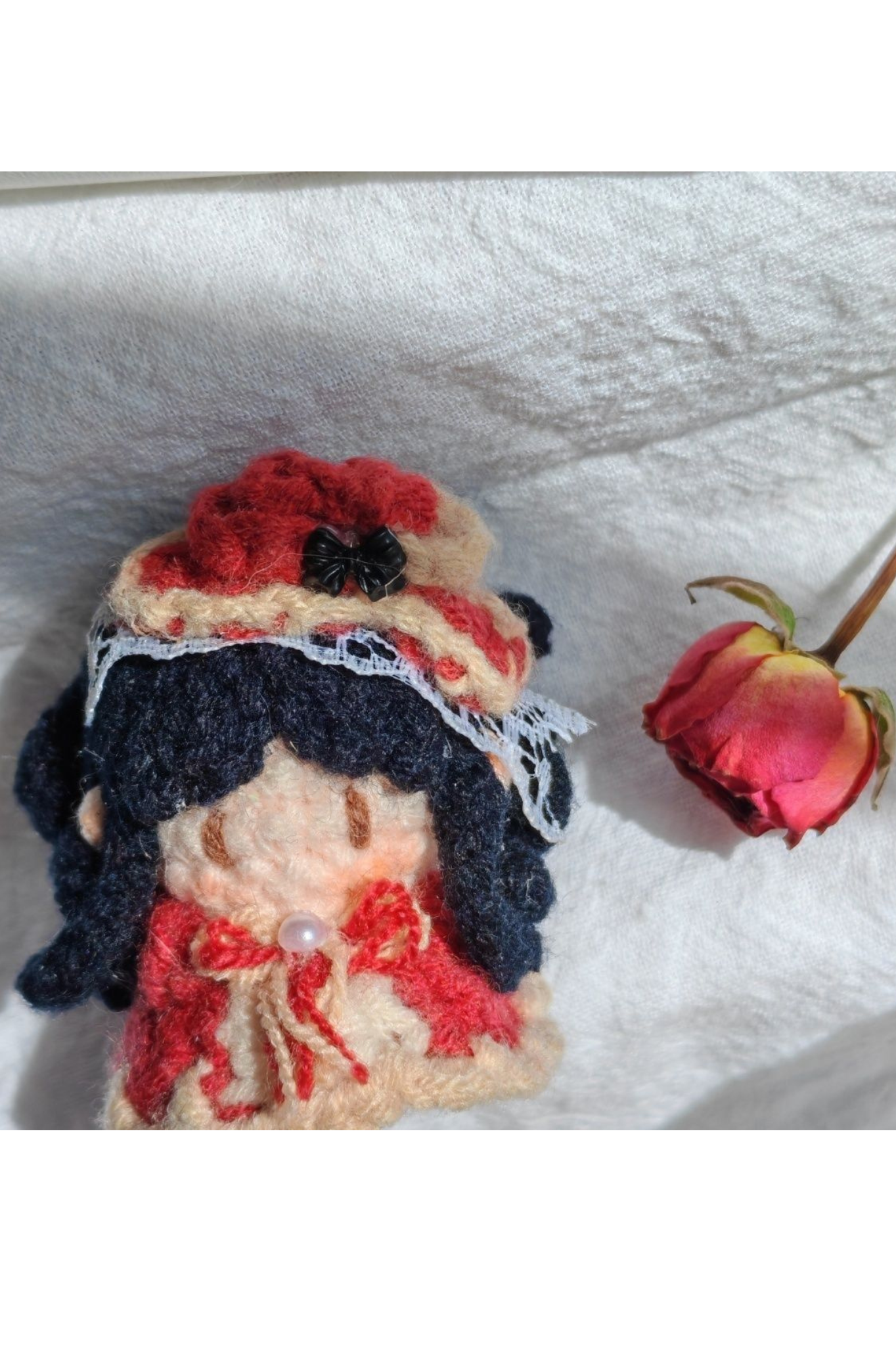 Finished Product Custom Infinity Nikki Game Fan Art-Handmade Crochet Keychain Charm