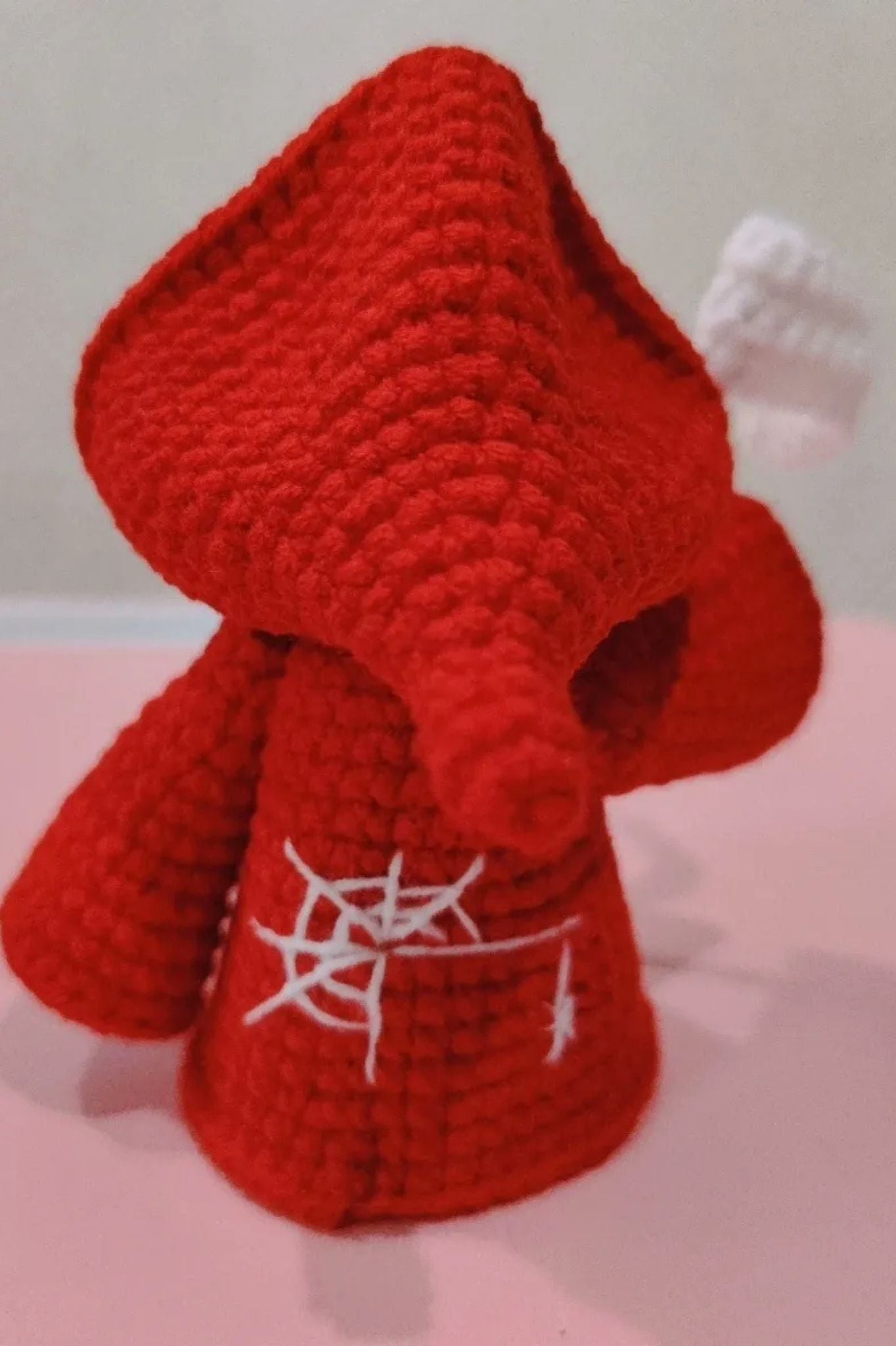 Finished Product Angel & Reaper Themed Handmade Crochet Keychain Charm Set