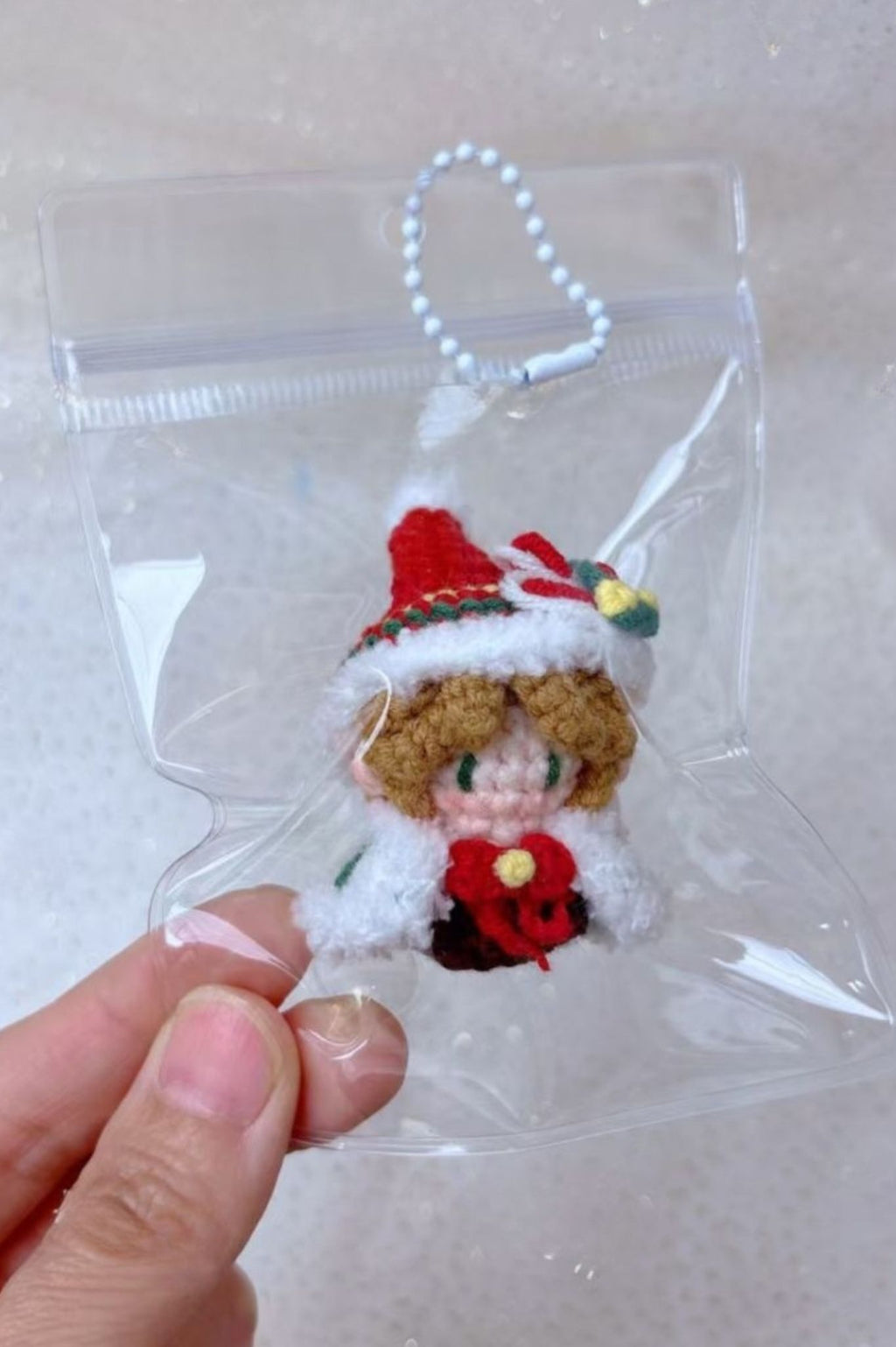 Finished Product Custom Identity V Edgar Valden（Painter） Game Fan Art - Handmade Crochet Keychain Charm