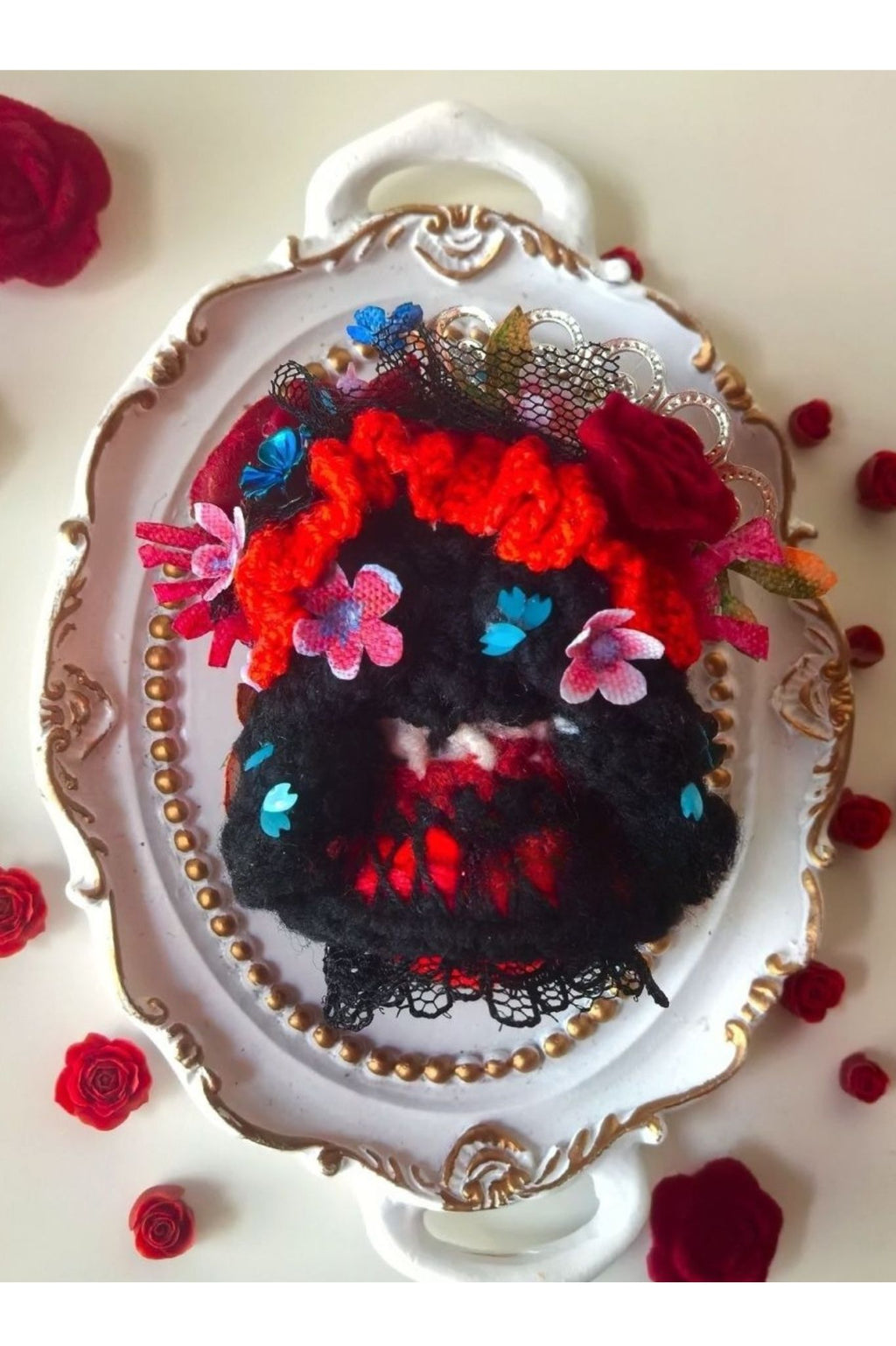 Finished Product Custom Identity V Memory Game Fan Art - Handmade Crochet Keychain Charm