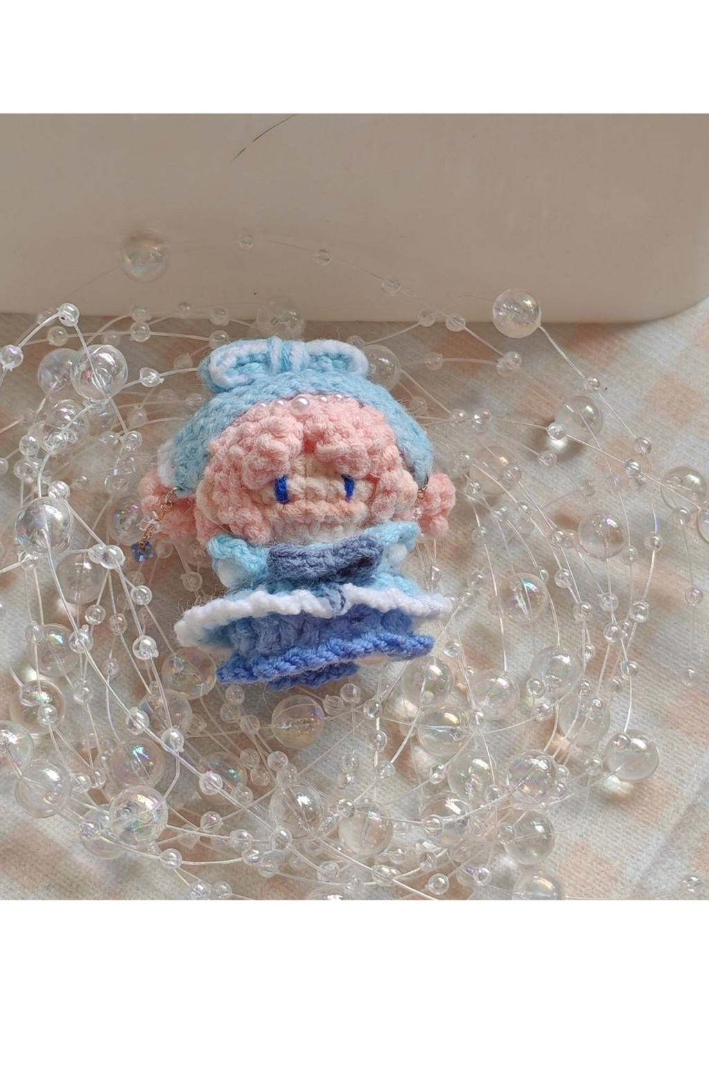 Finished Product Custom Infinity Nikki Game Fan Art-Handmade Crochet Keychain Charm