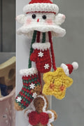 [Finished Product] Christmas Little Ghost Themed Handmade Crochet Hanging Decor & Charm Set
