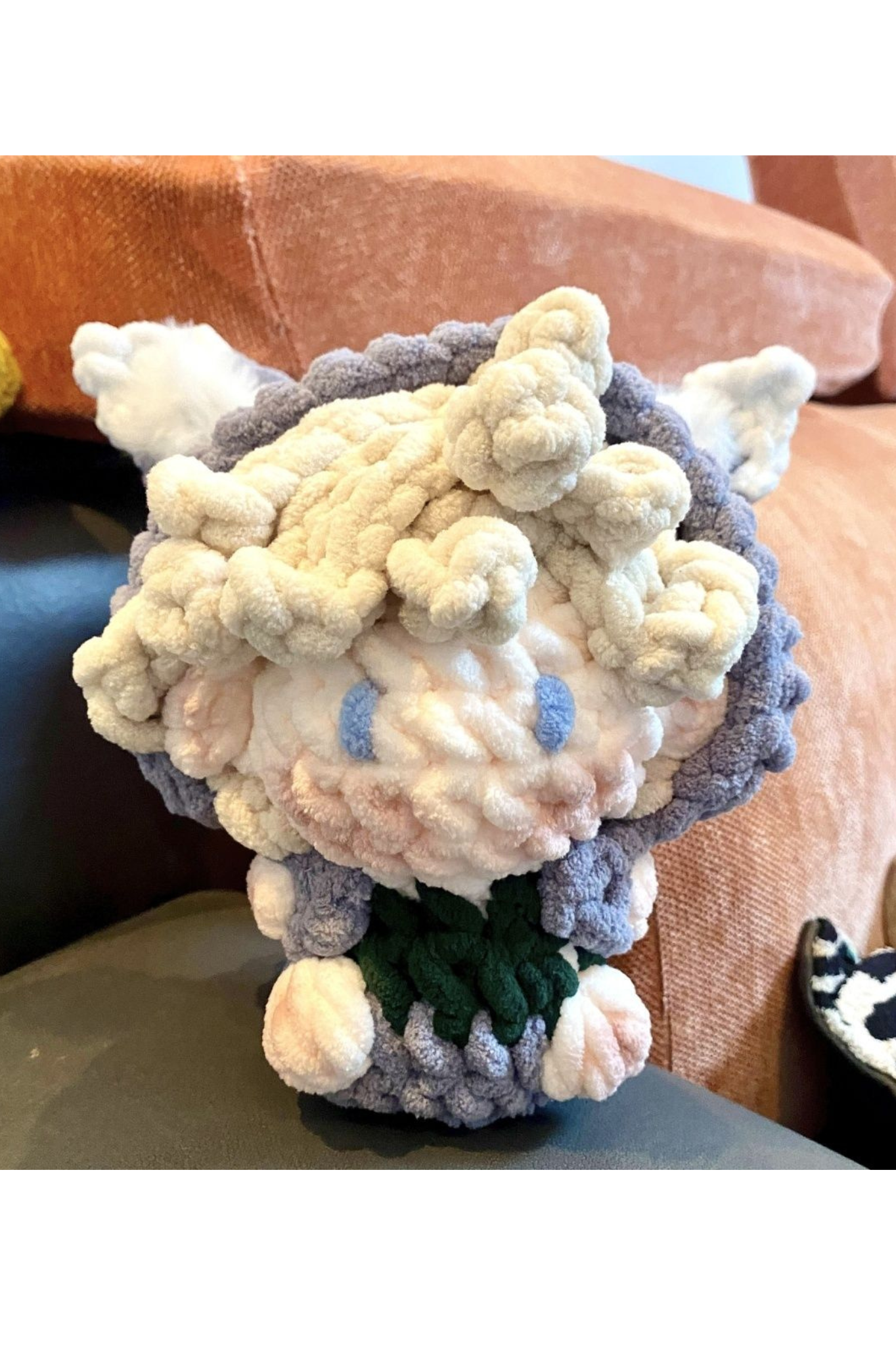 [Finished Product] Custom Identity V Ithaqua Doll Game Fan Art - Handmade Crochet Keychain Charm