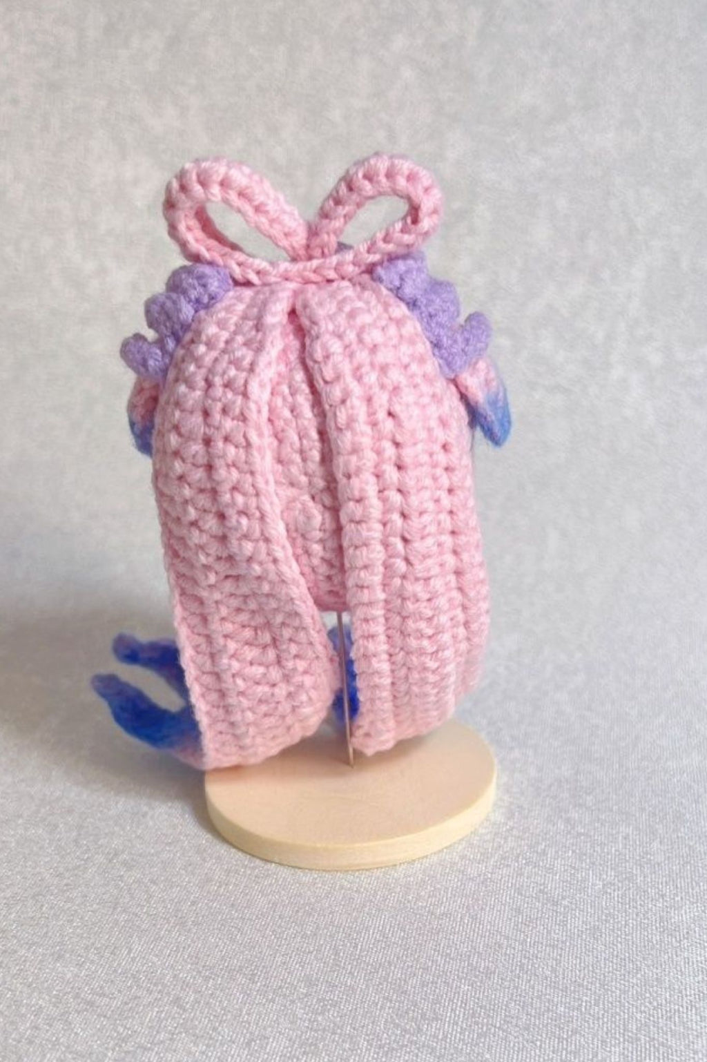 [Finished Product] Custom the Genshin Game Sangonomiya Kokomi Fan Art - Handmade Crochet Keychain Charm