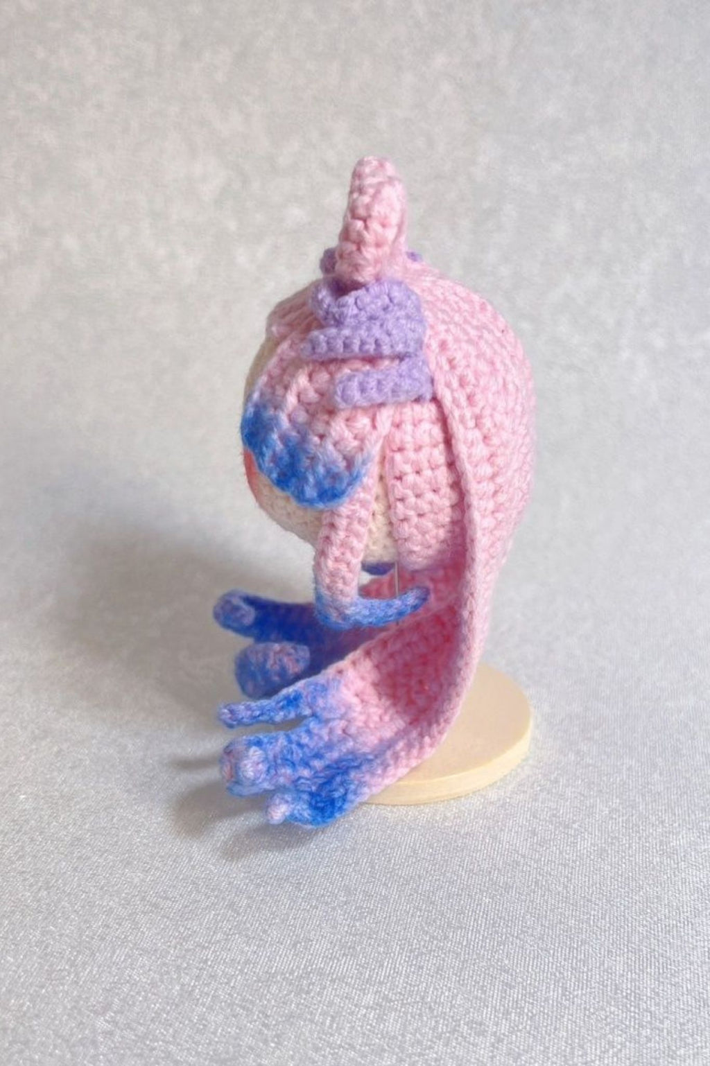 [Finished Product] Custom the Genshin Game Sangonomiya Kokomi Fan Art - Handmade Crochet Keychain Charm