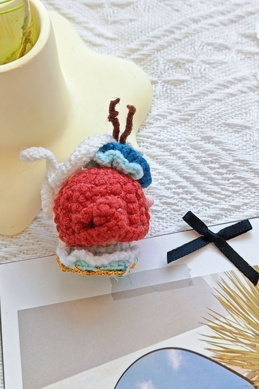 Finished Product Custom Infinity Nikki Game Fan Art-Handmade Crochet Keychain Charm