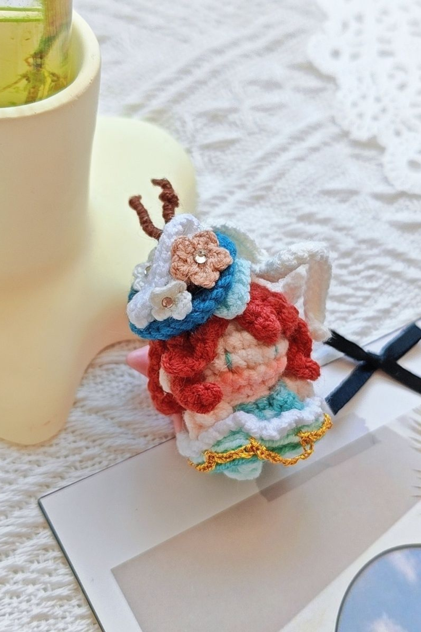 Finished Product Custom Infinity Nikki Game Fan Art-Handmade Crochet Keychain Charm