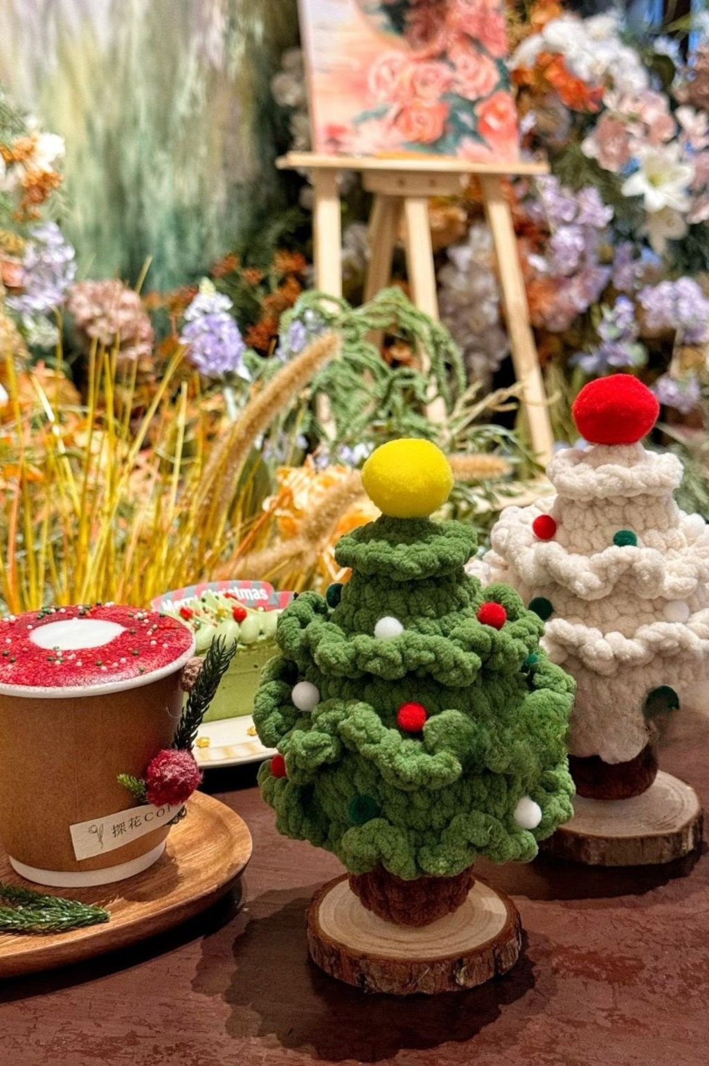 Hand-woven Christmas tree ornaments – 3D creative Christmas tree handicrafts