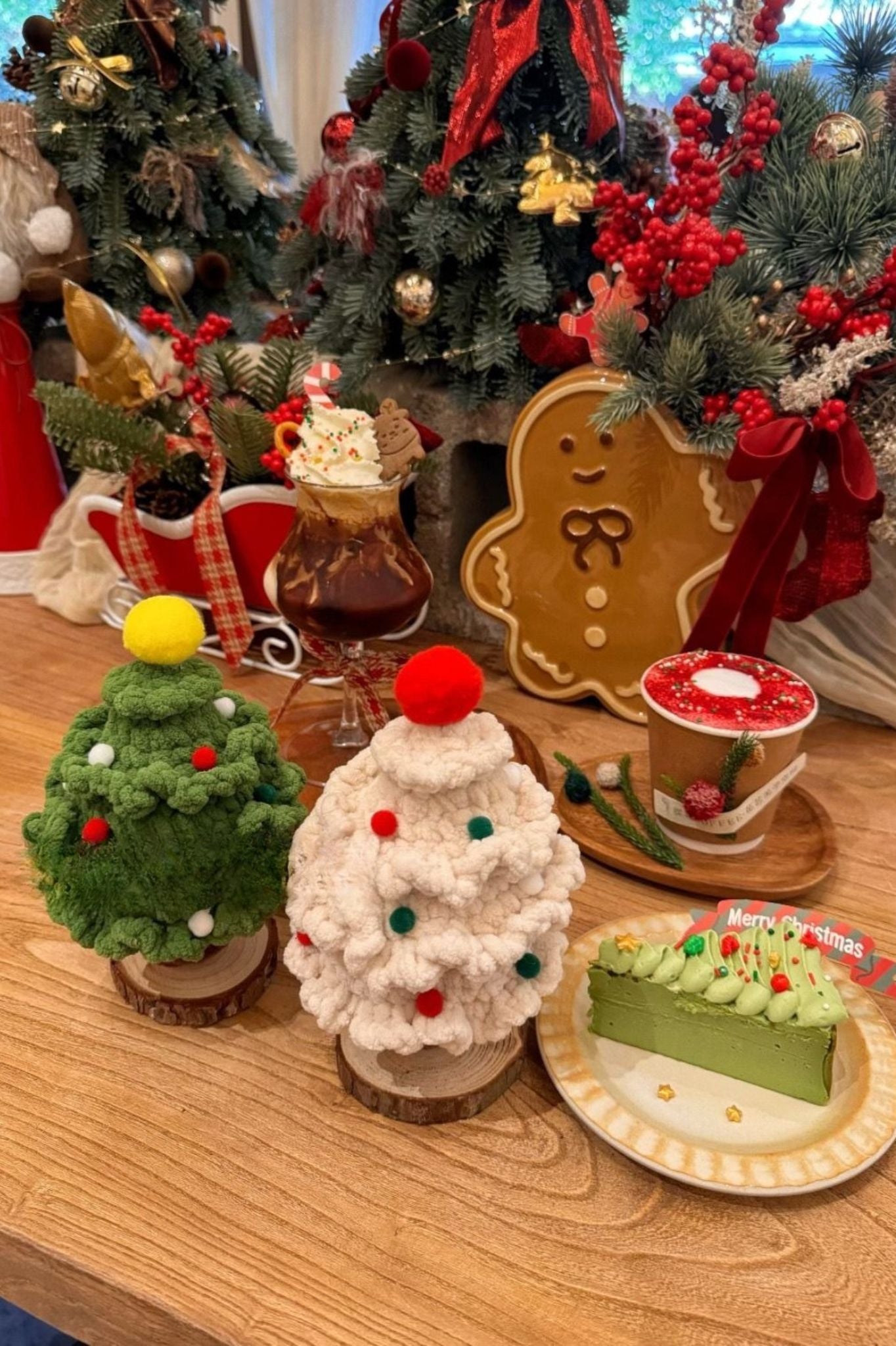 Hand-woven Christmas tree ornaments – 3D creative Christmas tree handicrafts