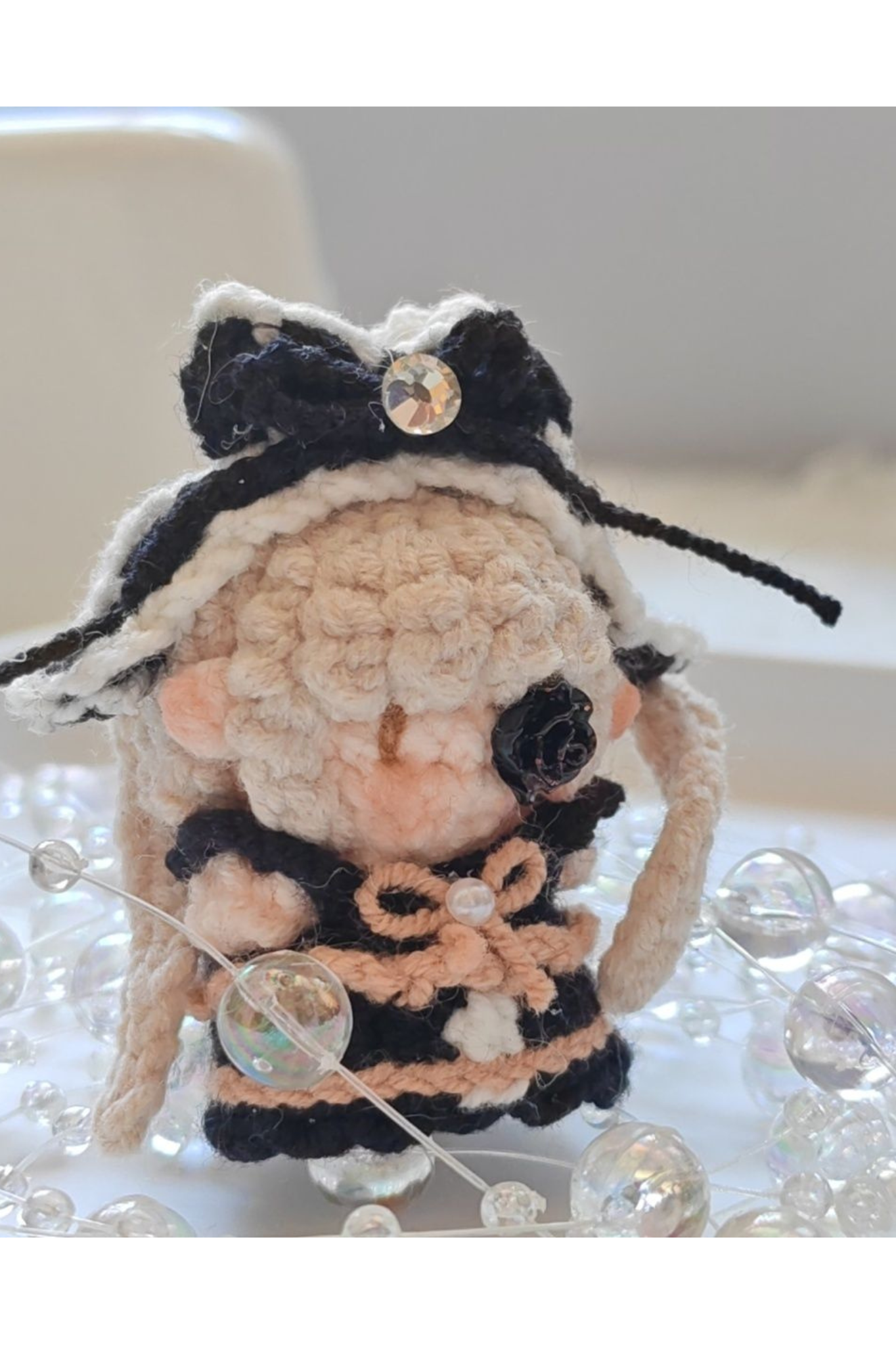 Finished Product Custom Infinity Nikki Game Fan Art-Handmade Crochet Keychain Charm