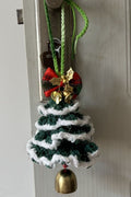 Finished Product Christmas tree crocheted ornaments - adding decorations to the holiday season