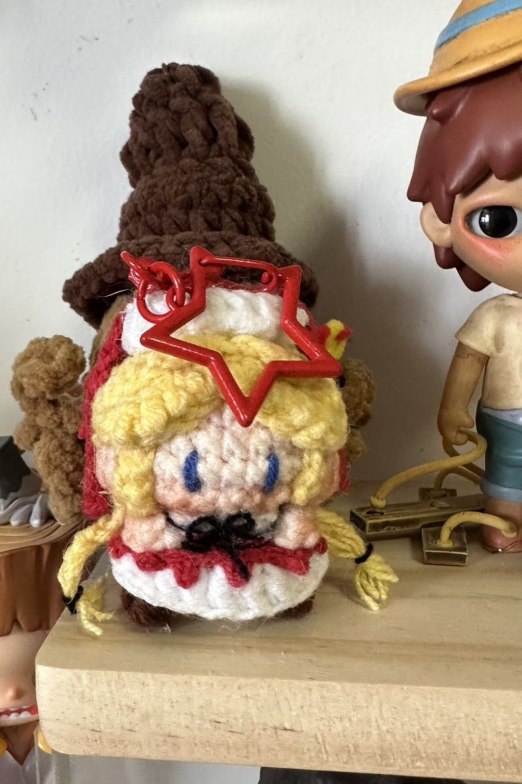 Finished Product Custom Identity V Anne Lester Game Fan Art - Handmade Crochet Keychain Charm