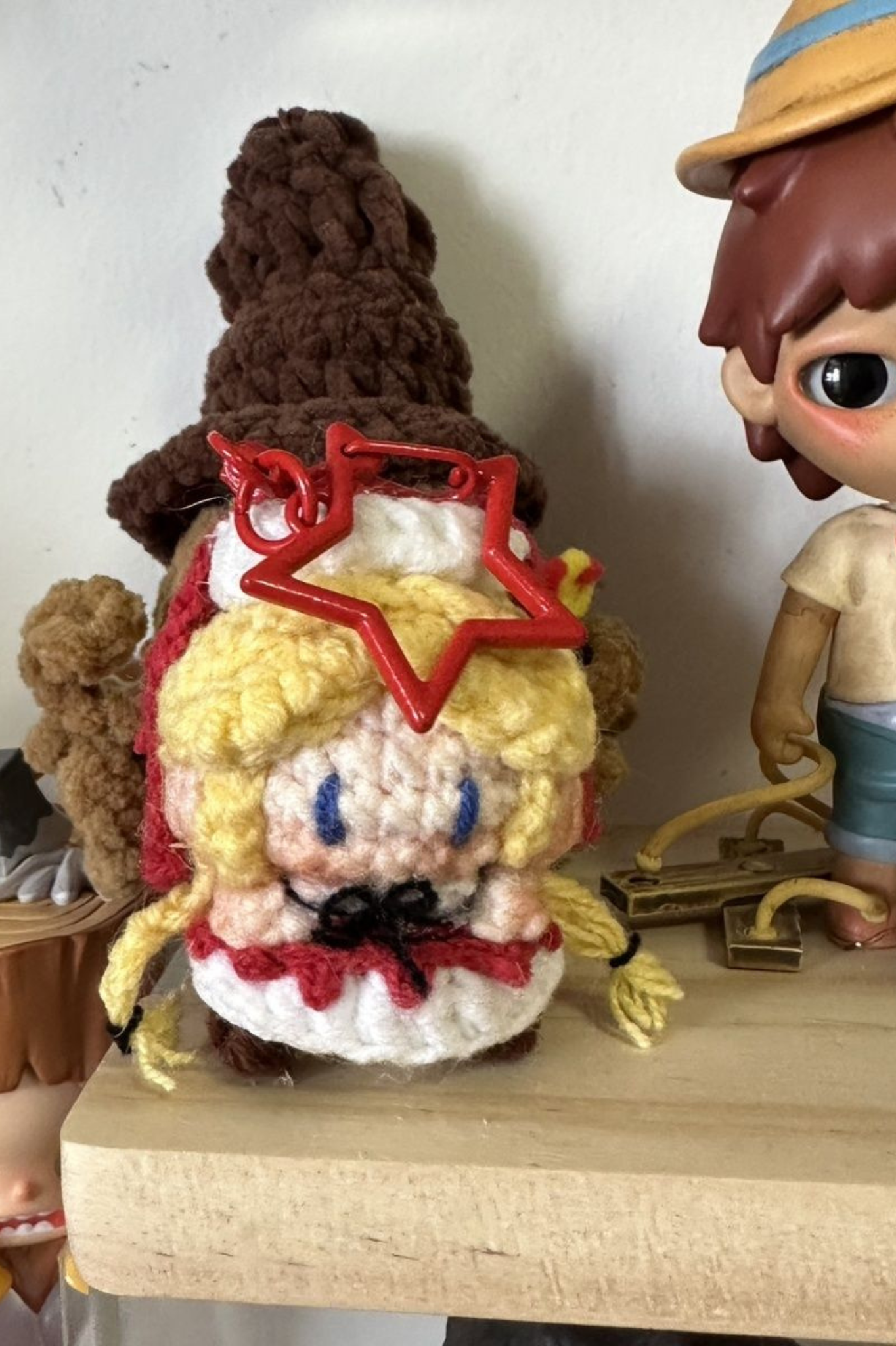 Finished Product Custom Identity V Anne Lester Game Fan Art - Handmade Crochet Keychain Charm