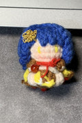 [Finished Product] Custom the Genshin Game Mao Xiangling Fan Art - Handmade Crochet Keychain Charm