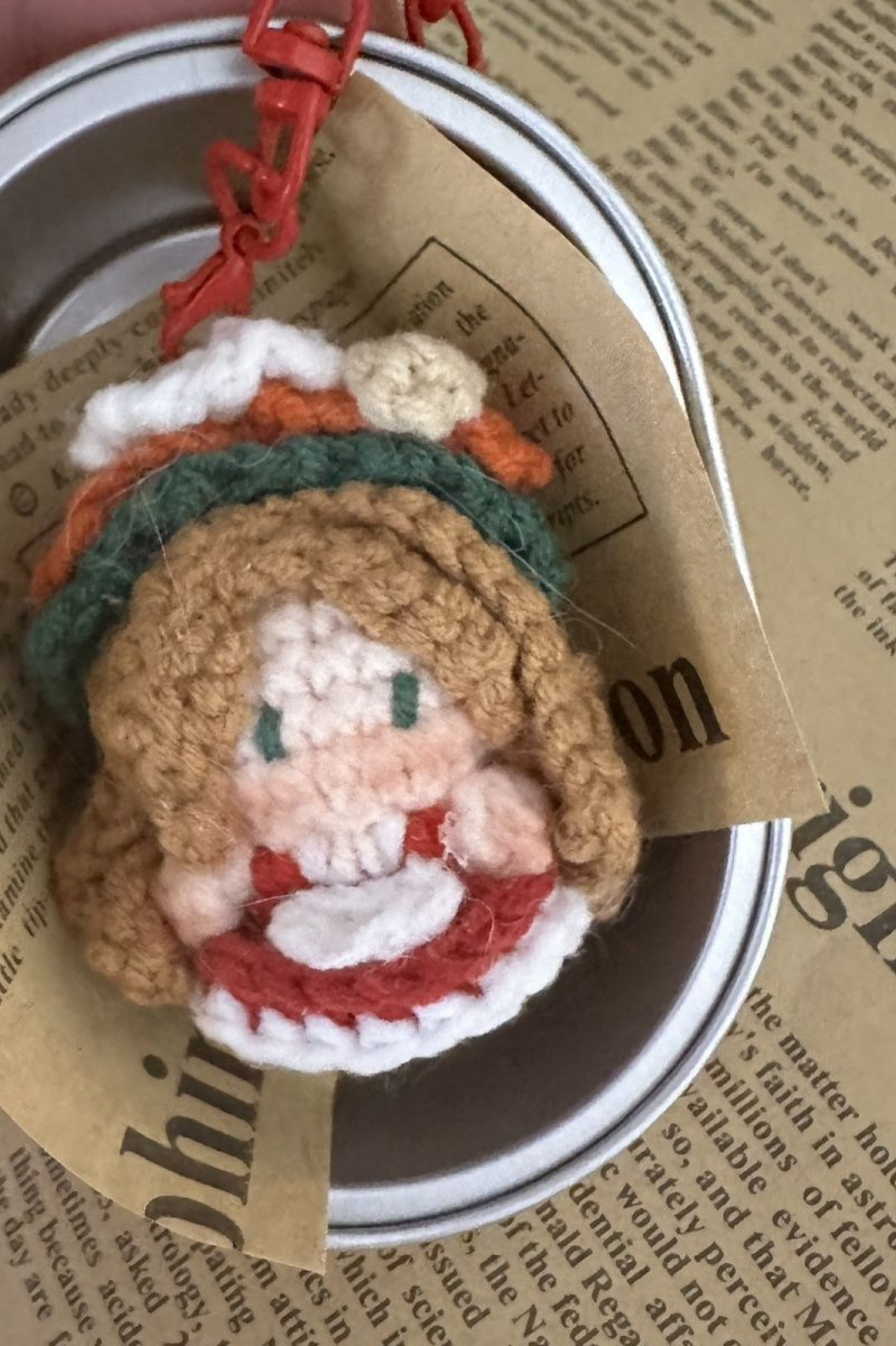 Finished Product Custom Identity V Memory Game Fan Art - Handmade Crochet Keychain Charm