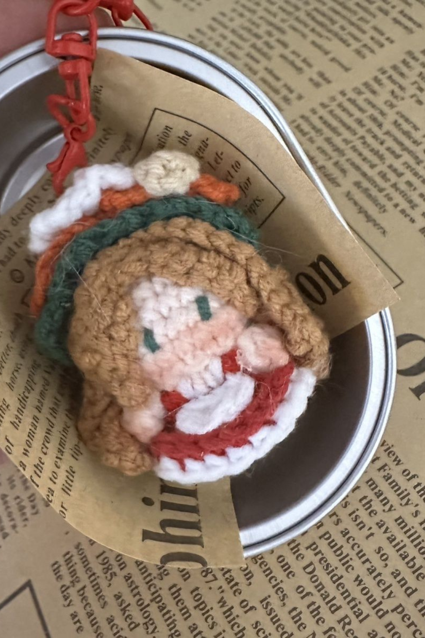 Finished Product Custom Identity V Memory Game Fan Art - Handmade Crochet Keychain Charm