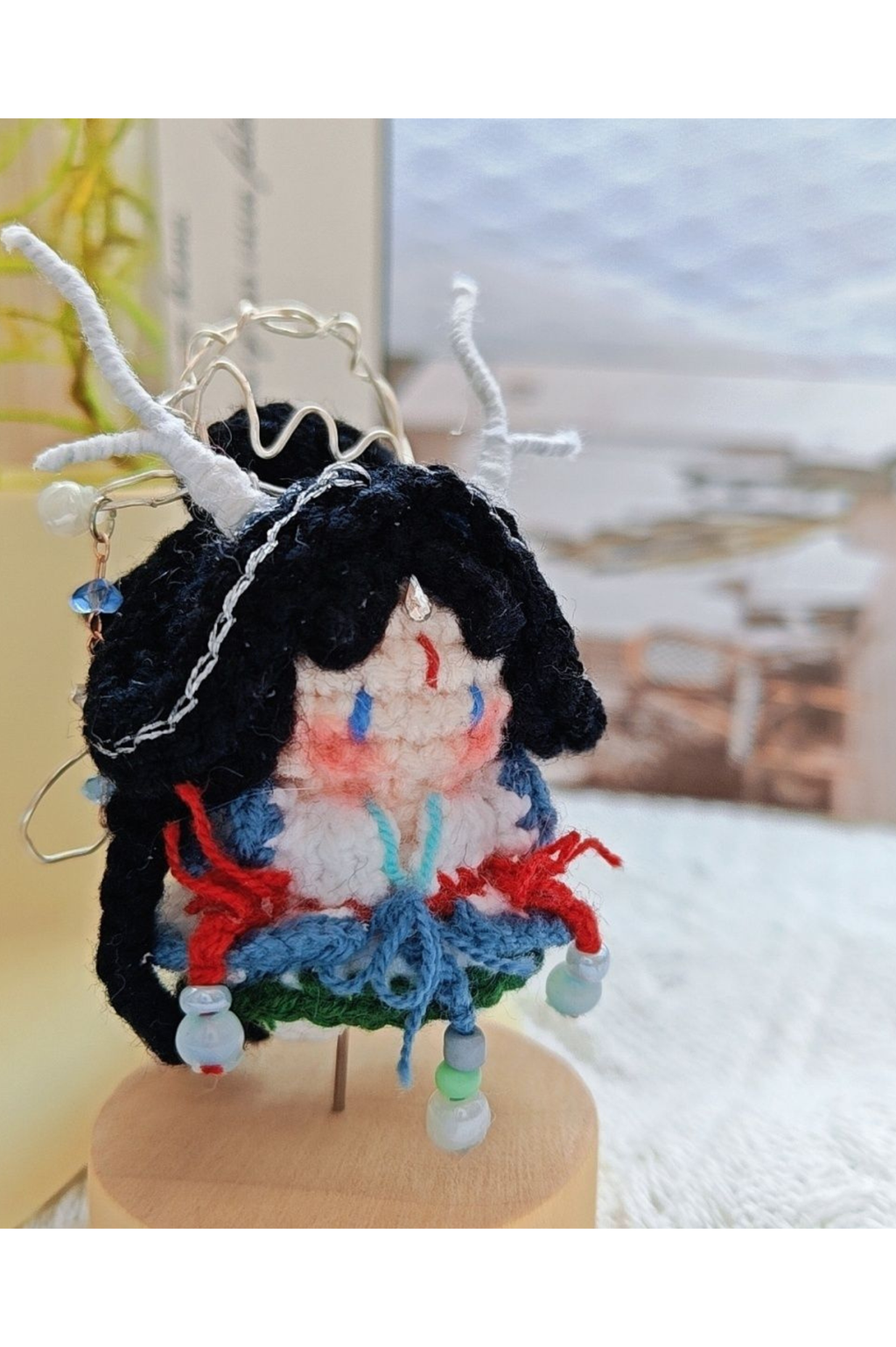 Finished Product Custom Infinity Nikki Game Fan Art-Handmade Crochet Keychain Charm