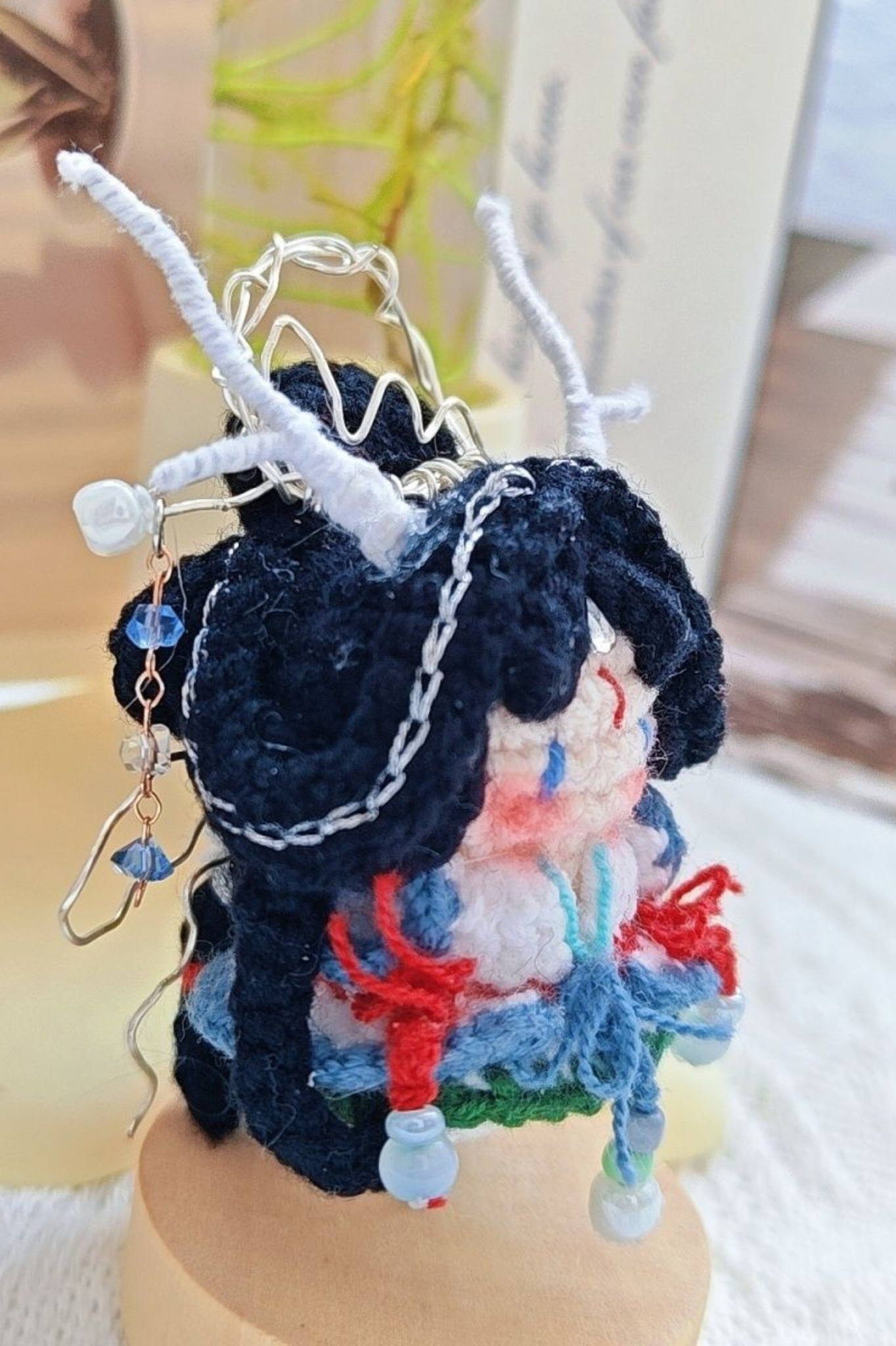 Finished Product Custom Infinity Nikki Game Fan Art-Handmade Crochet Keychain Charm