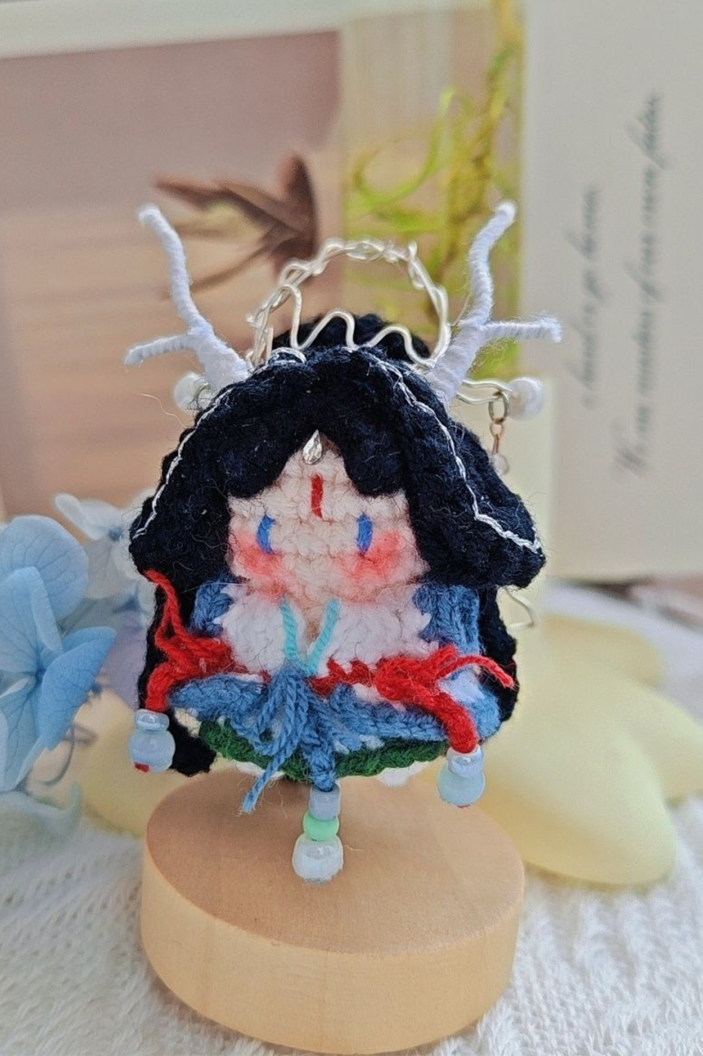 Finished Product Custom Infinity Nikki Game Fan Art-Handmade Crochet Keychain Charm