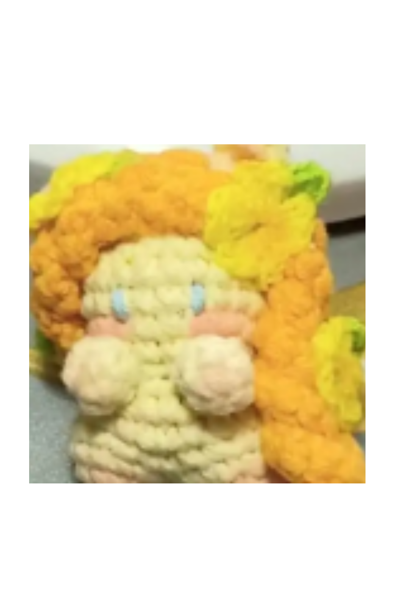 [Finished Product] My Little Pony: Friendship Is Magic Handmade Crochet Keychain-pear butter