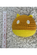 [Finished Product] Custom Bouncy Bomb Doll the Genshin Game Fan Art - Handmade Crochet Keychain Charm