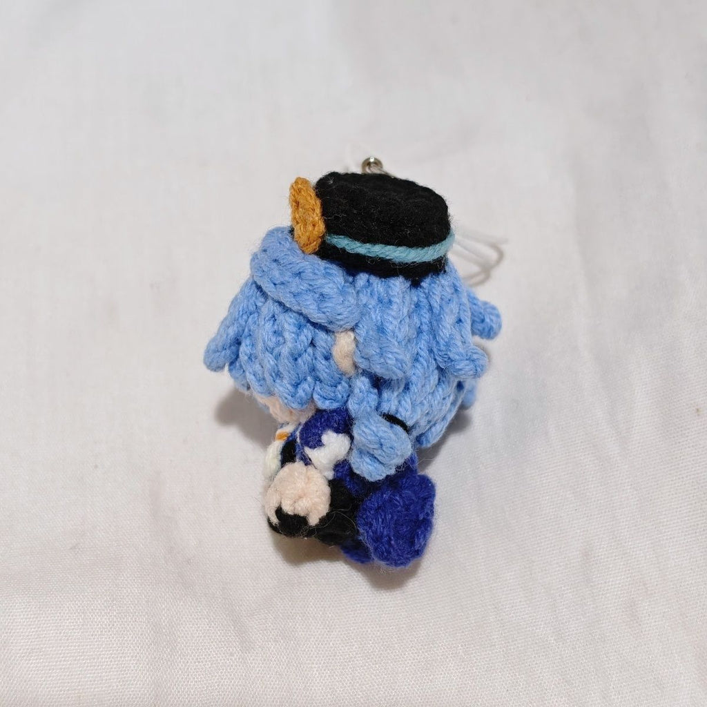 [Finished Product] Custom Honkai Star Rail Misha Game Fan Art - Handmade Crochet Keychain Charm