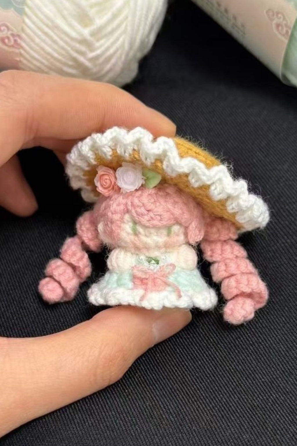 Finished Product Custom Infinity Nikki Game Fan Art - Handmade Crochet Keychain Charm