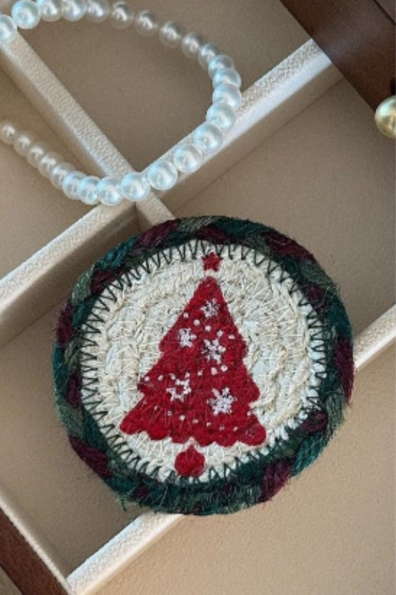 Handcrafted Embroidered Coasters