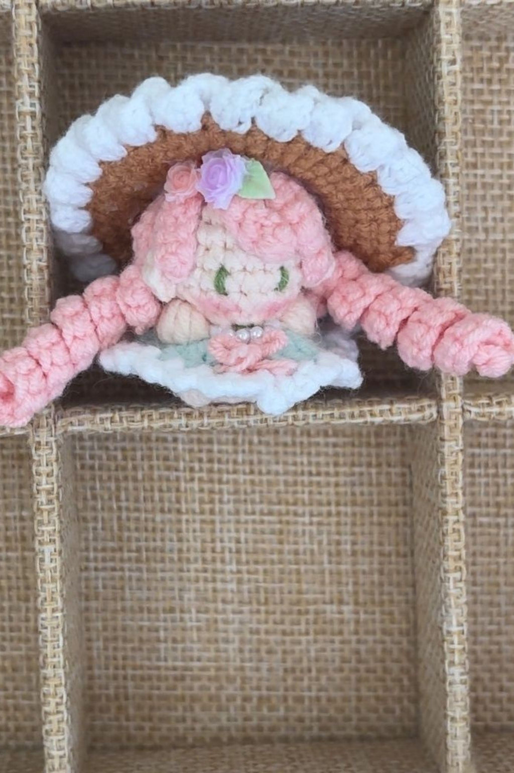 Finished Product Custom Infinity Nikki Game Fan Art - Handmade Crochet Keychain Charm