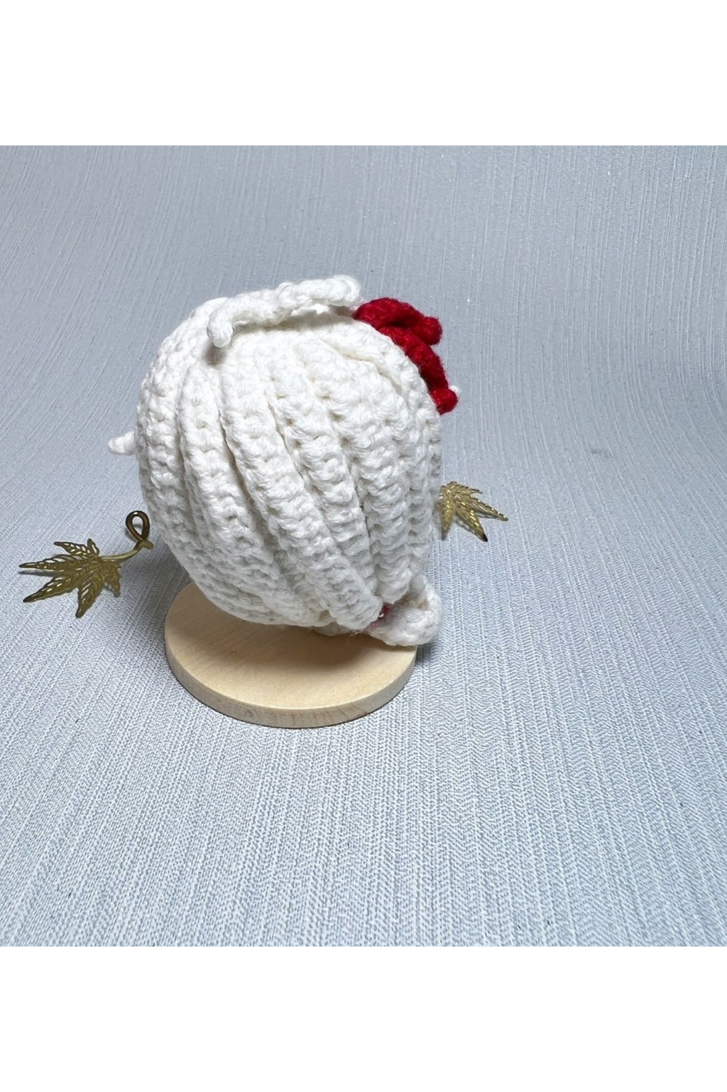 [Finished Product] Custom Genshin Impact Kaedehara Kazuha Fan Art - Handmade Crochet Keychain Charm