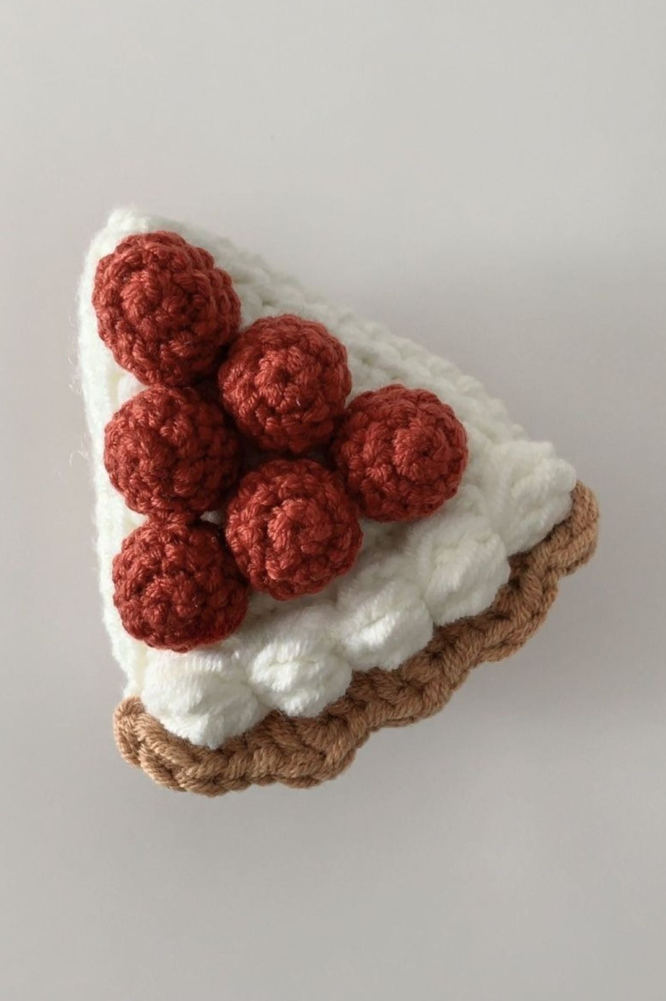 Crocheted Slice of Cake Collection