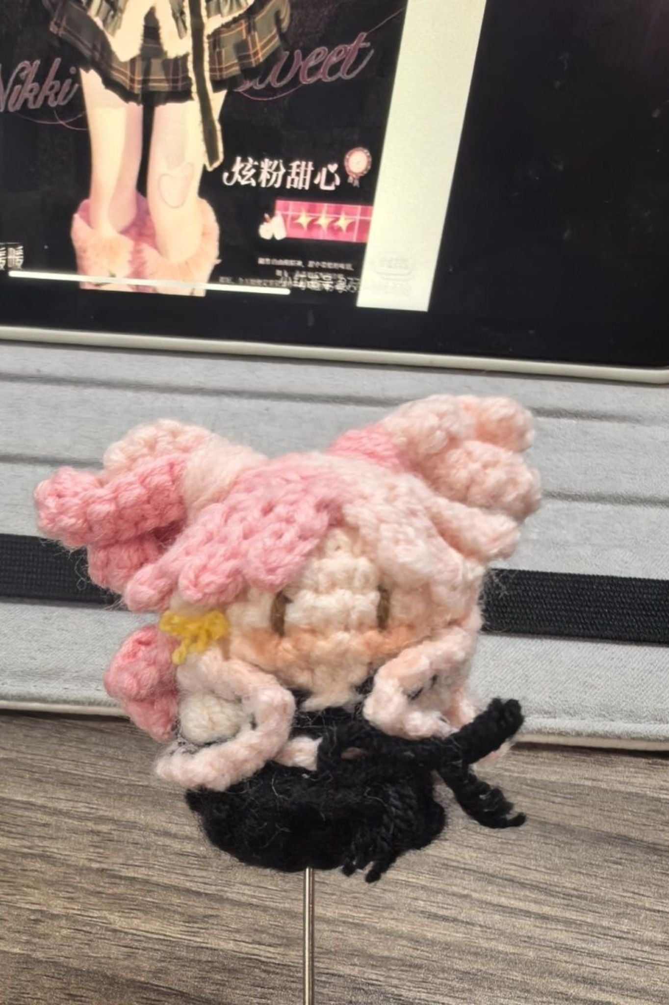 Finished Product Custom Infinity Nikki Game Fan Art-Handmade Crochet Keychain Charm