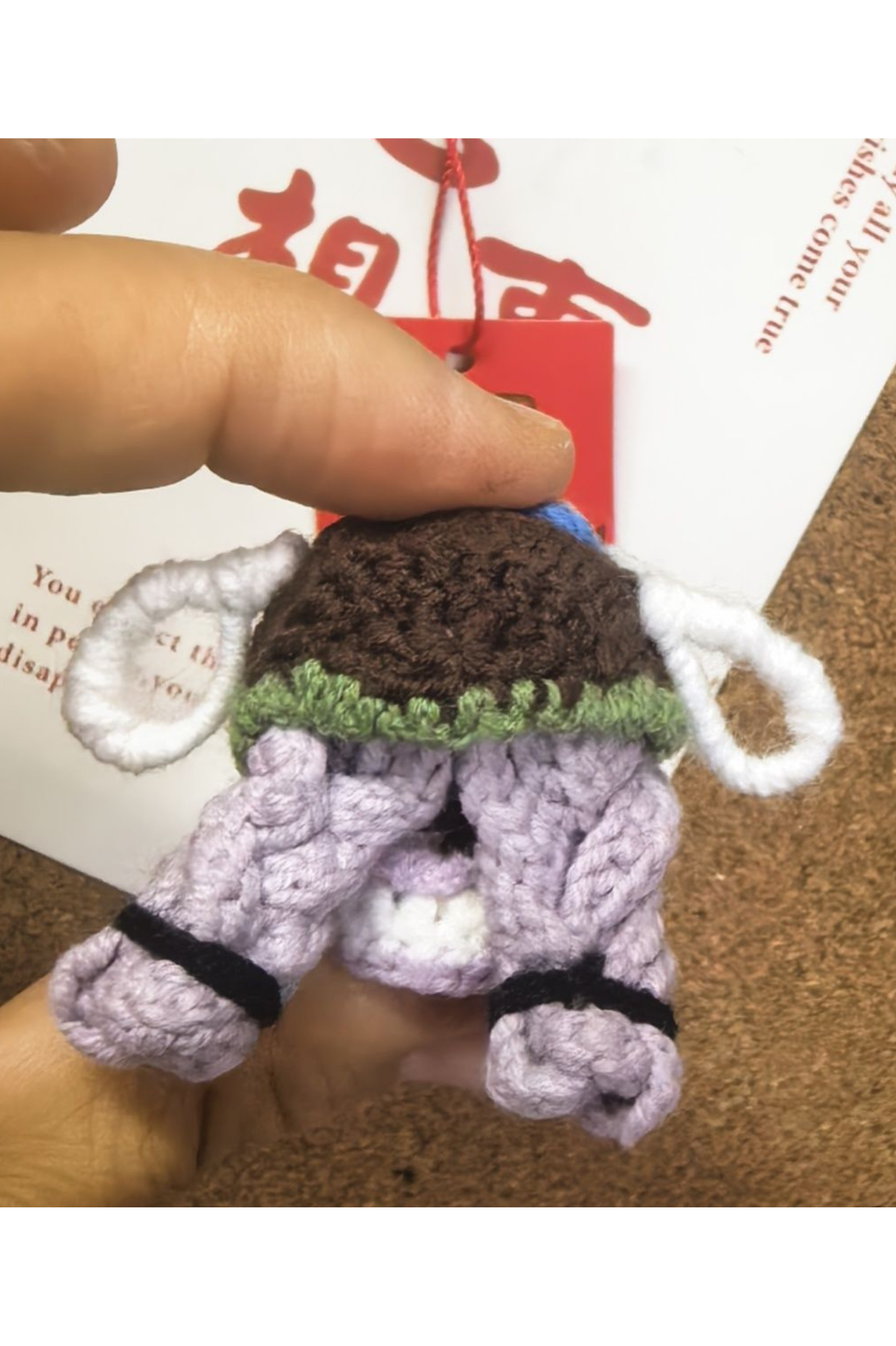 Finished Product Custom Infinity Nikki Game Fan Art-Handmade Crochet Keychain Charm