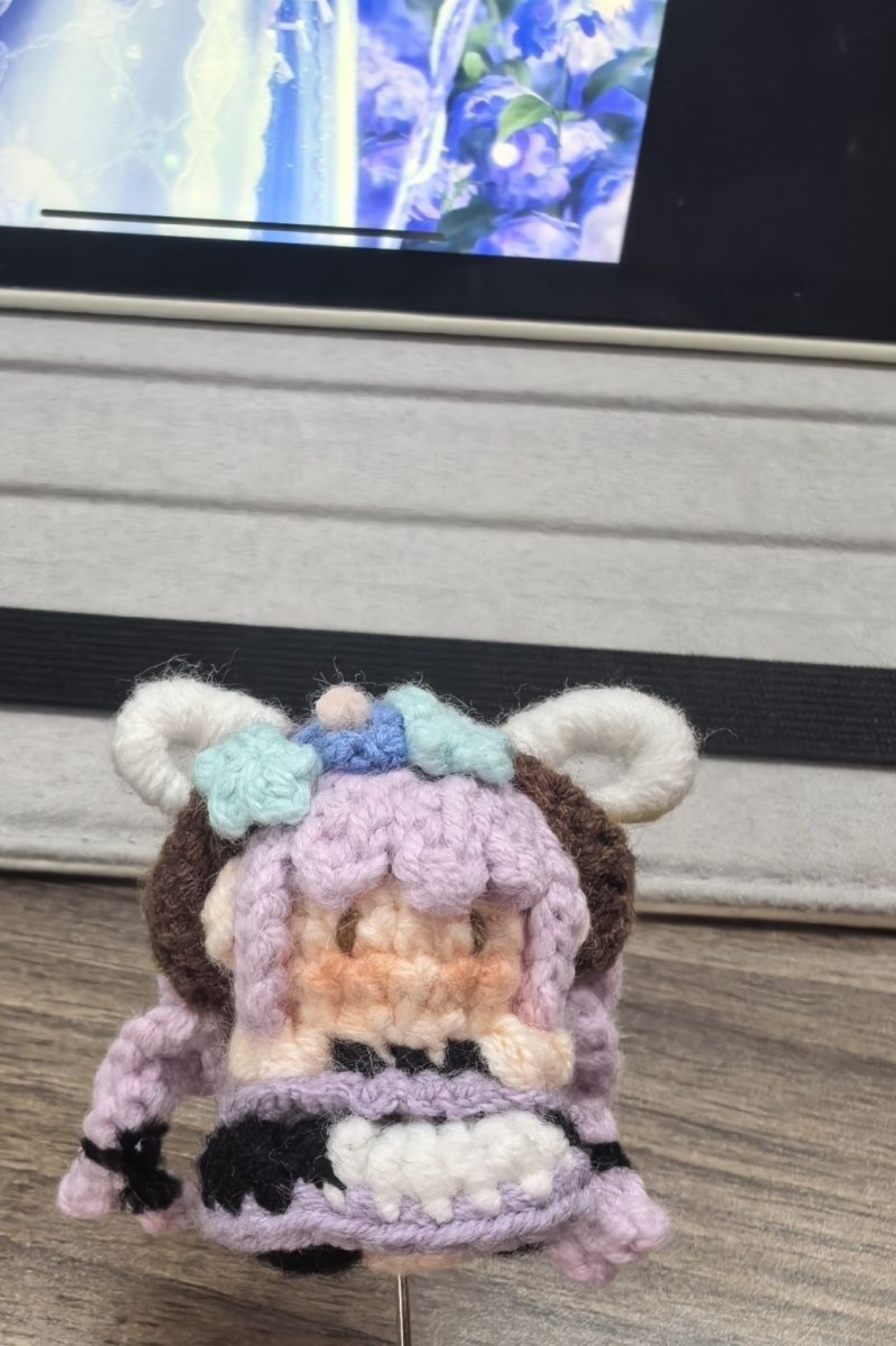 Finished Product Custom Infinity Nikki Game Fan Art-Handmade Crochet Keychain Charm