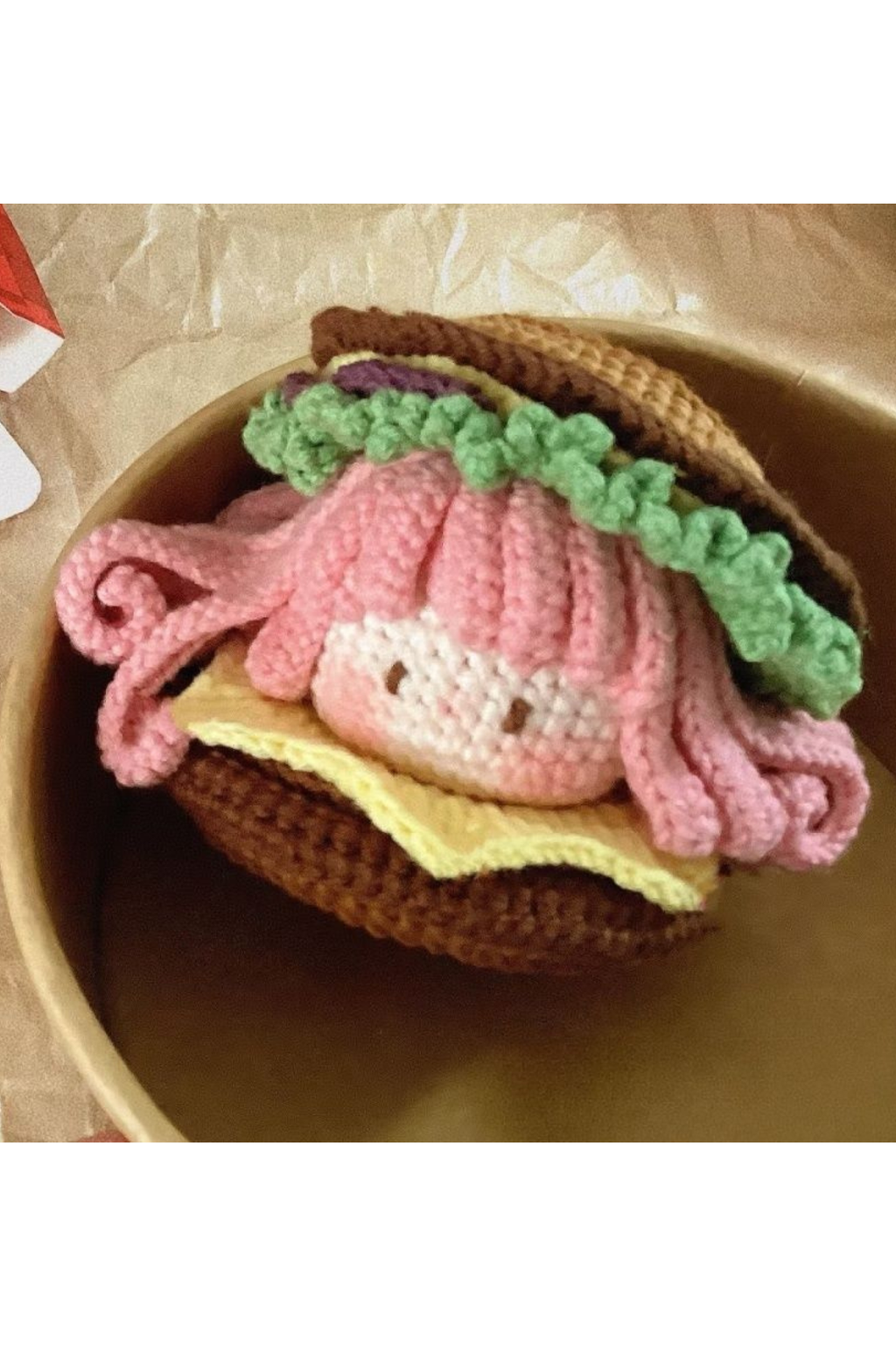 Finished Product Custom Infinity Nikki Game Fan Art-Handmade Crochet Keychain Charm