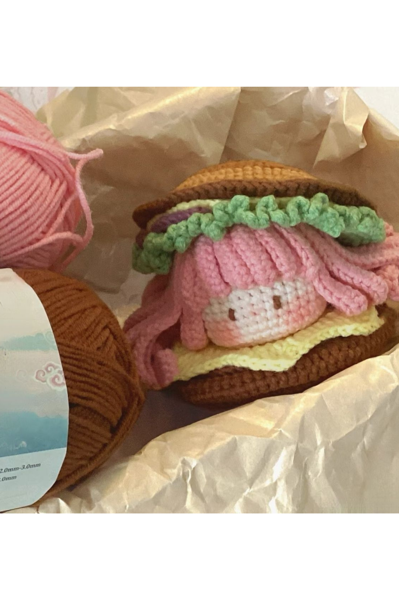 Finished Product Custom Infinity Nikki Game Fan Art-Handmade Crochet Keychain Charm