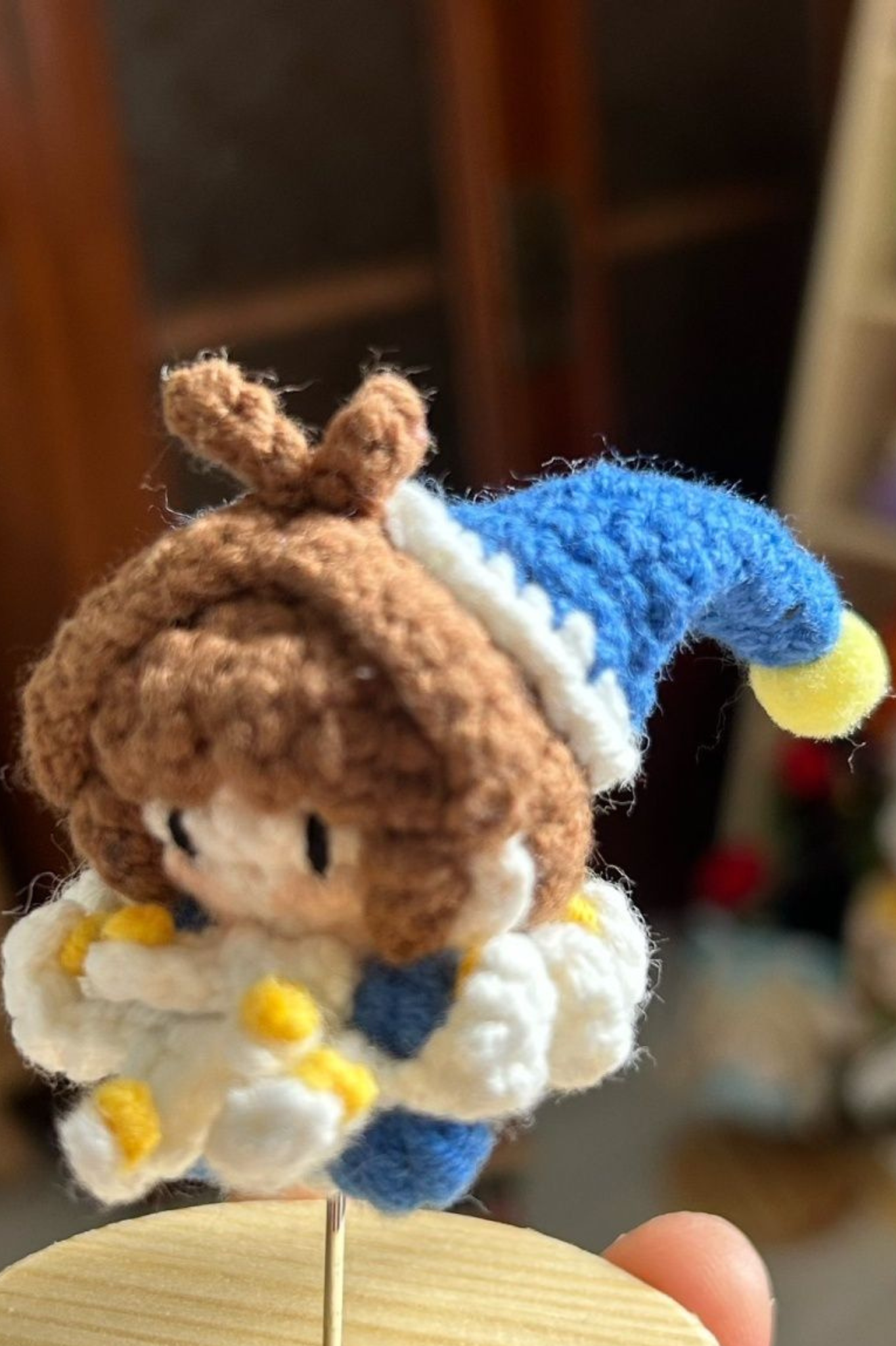 Finished Product Custom Cardcaptor Sakura Fan Art - Handmade Crochet Keychain Charm
