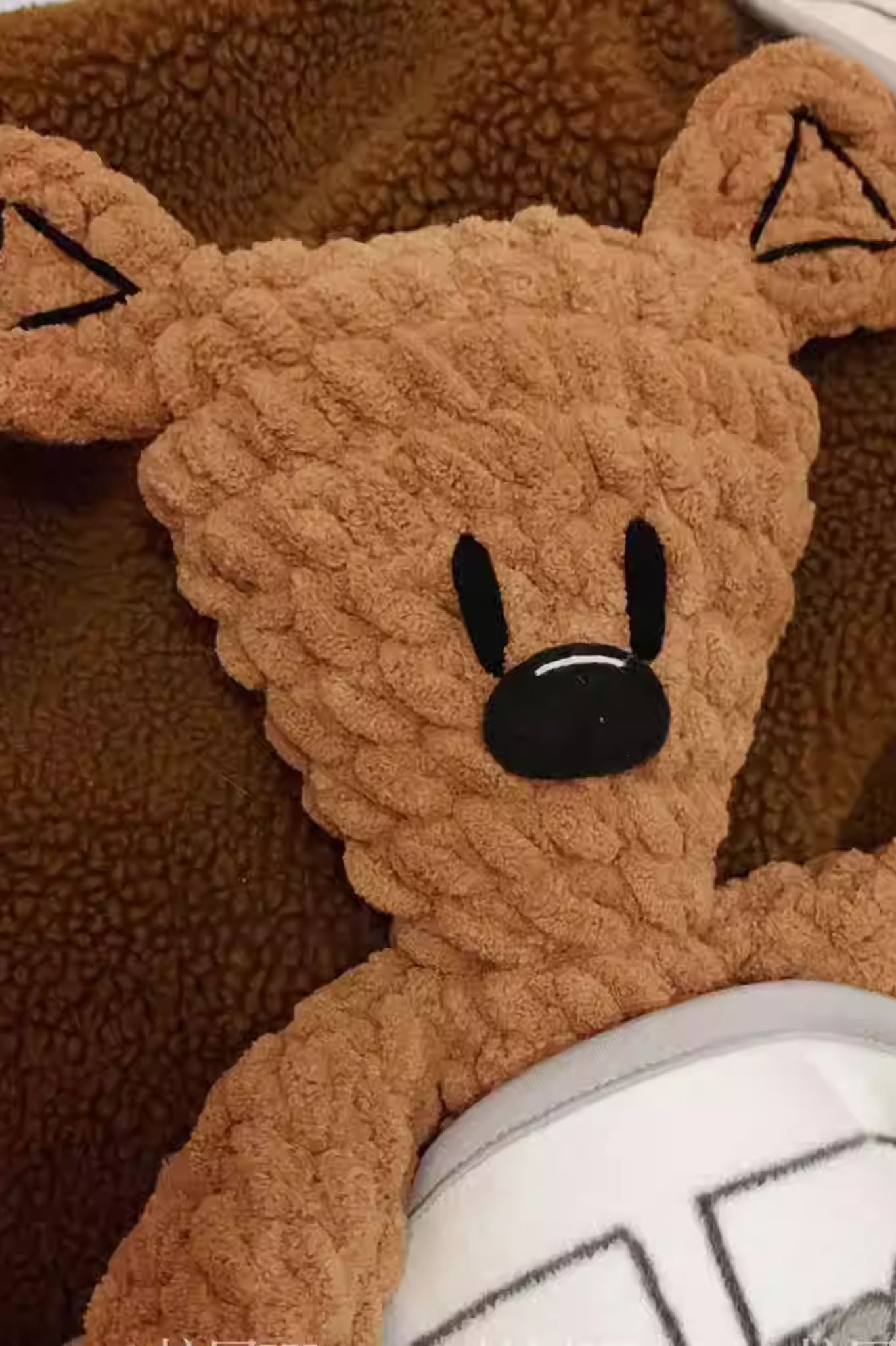 [Promotion!]  Finished Product Classic Teddy Bear - Handmade Crochet Doll Decor & Accessory