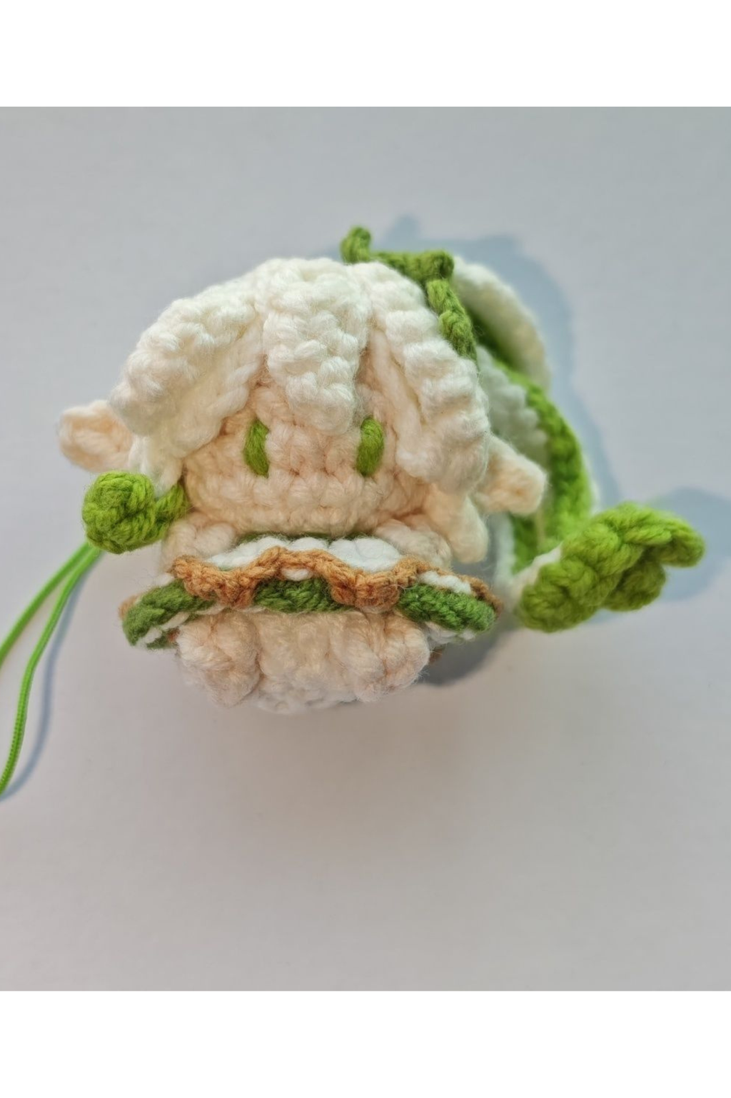 [Finished Product] Custom Nahida（Buer）the Genshin Game Fan Art - Handmade Crochet Keychain Charm