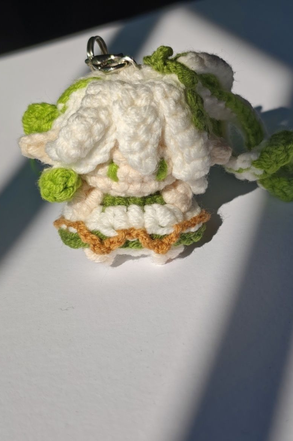 [Finished Product] Custom Nahida（Buer）the Genshin Game Fan Art - Handmade Crochet Keychain Charm