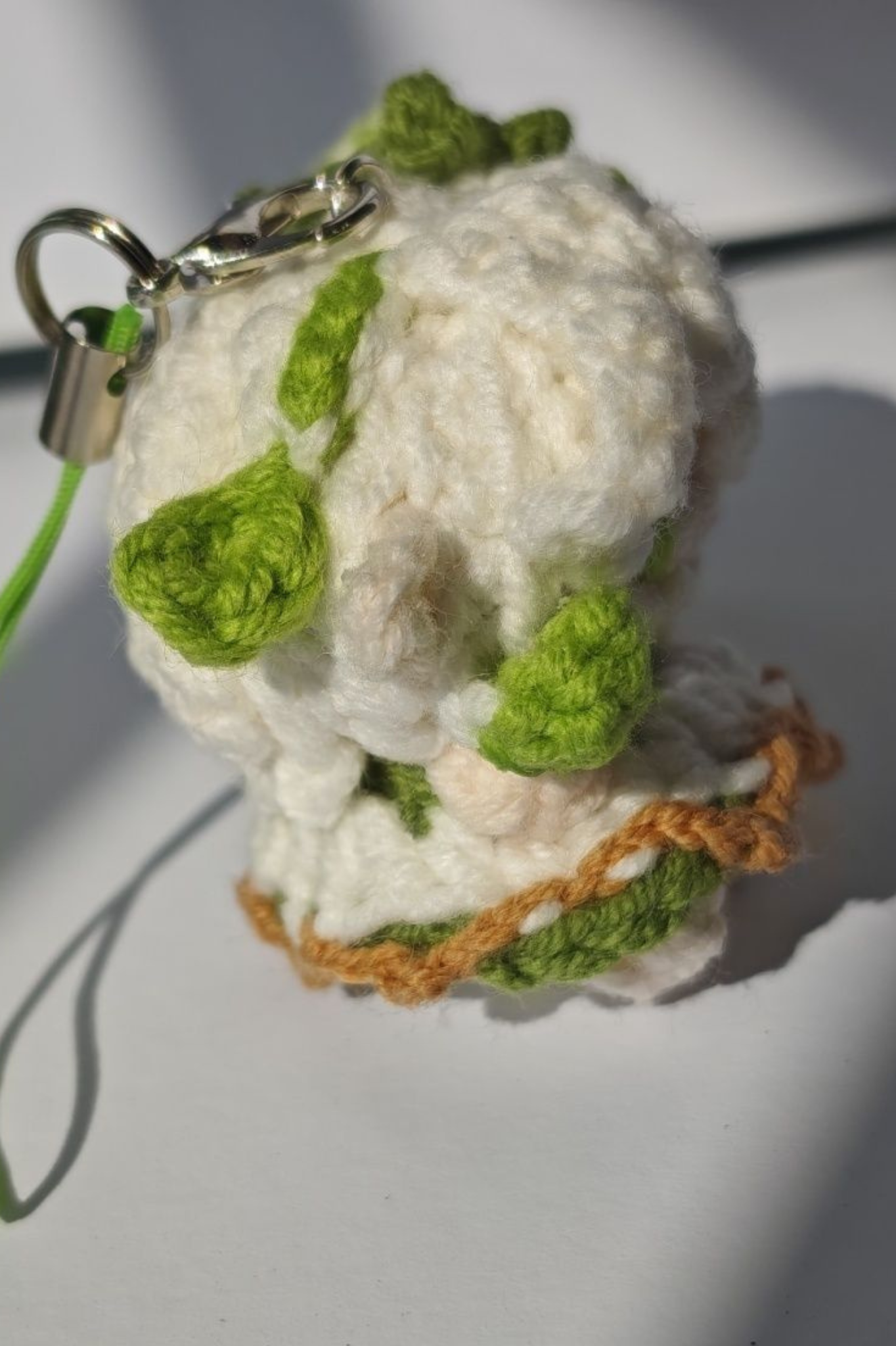 [Finished Product] Custom Nahida（Buer）the Genshin Game Fan Art - Handmade Crochet Keychain Charm
