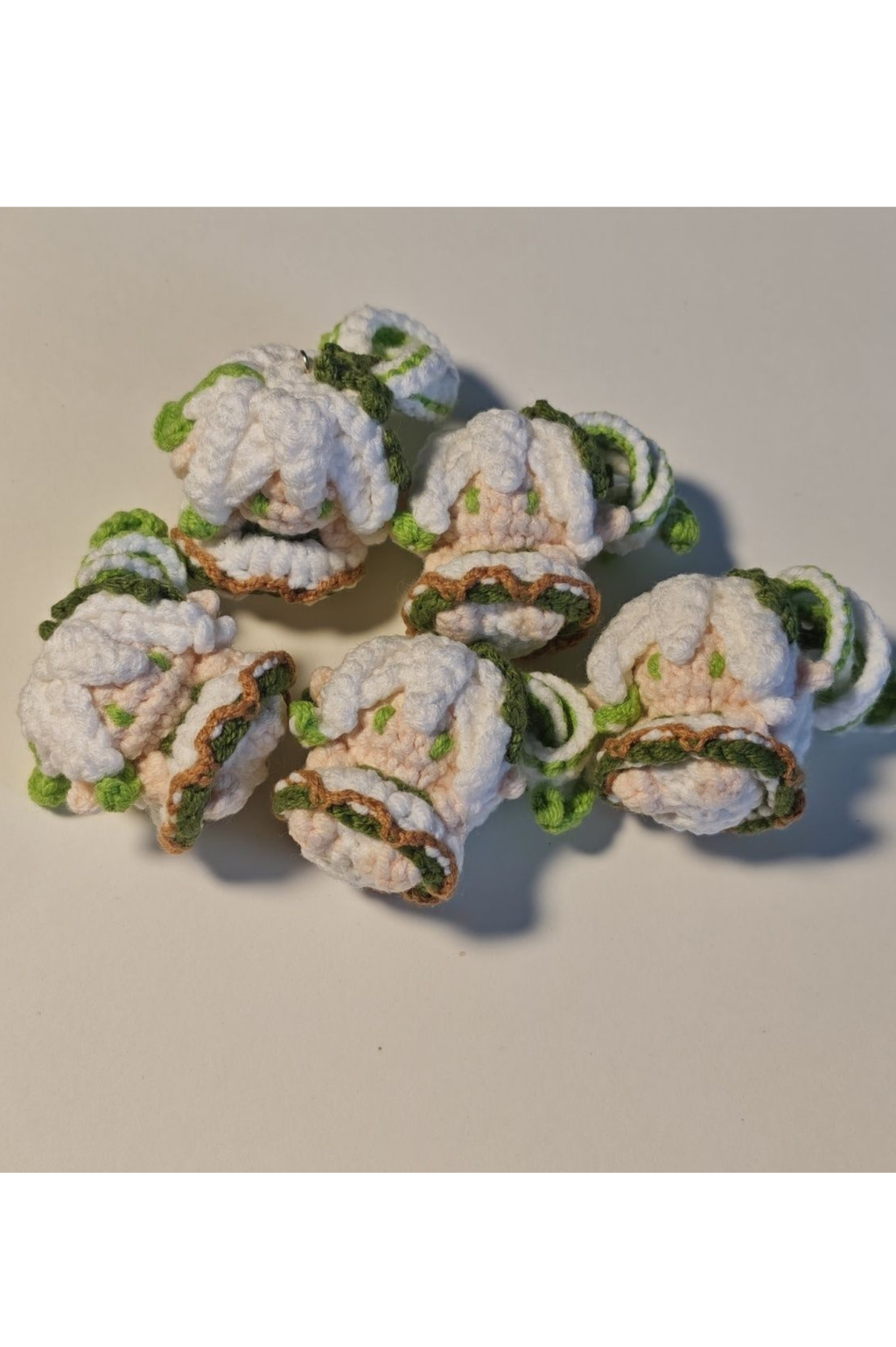 [Finished Product] Custom Nahida（Buer）the Genshin Game Fan Art - Handmade Crochet Keychain Charm