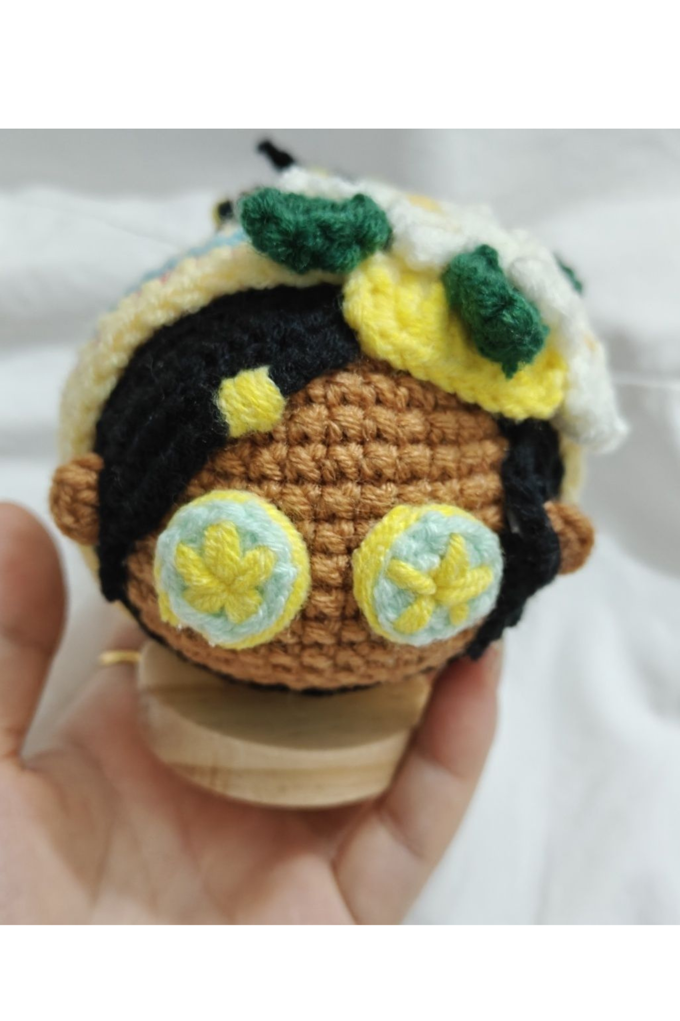 Finished Product Custom Identity V Patricia Dorval（Enchantress） Game Fan Art - Handmade Crochet Keychain Charm