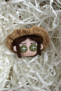 Finished Product Custom Identity V Game Fan Art - Handmade Crochet Keychain Charm