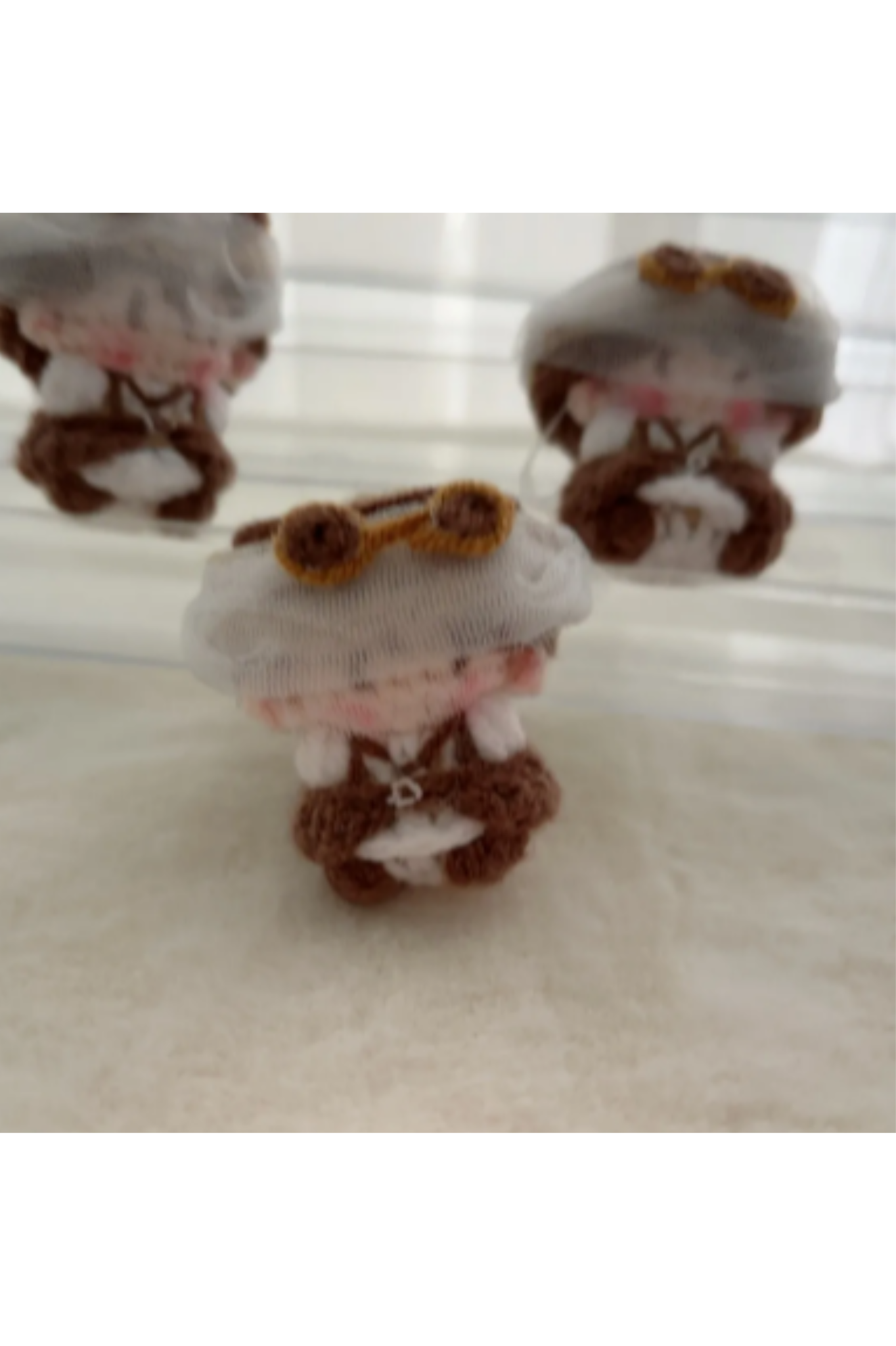 Finished Product Custom Identity V Melly Plinius（Entomologist） Game Fan Art - Handmade Crochet Keychain Charm