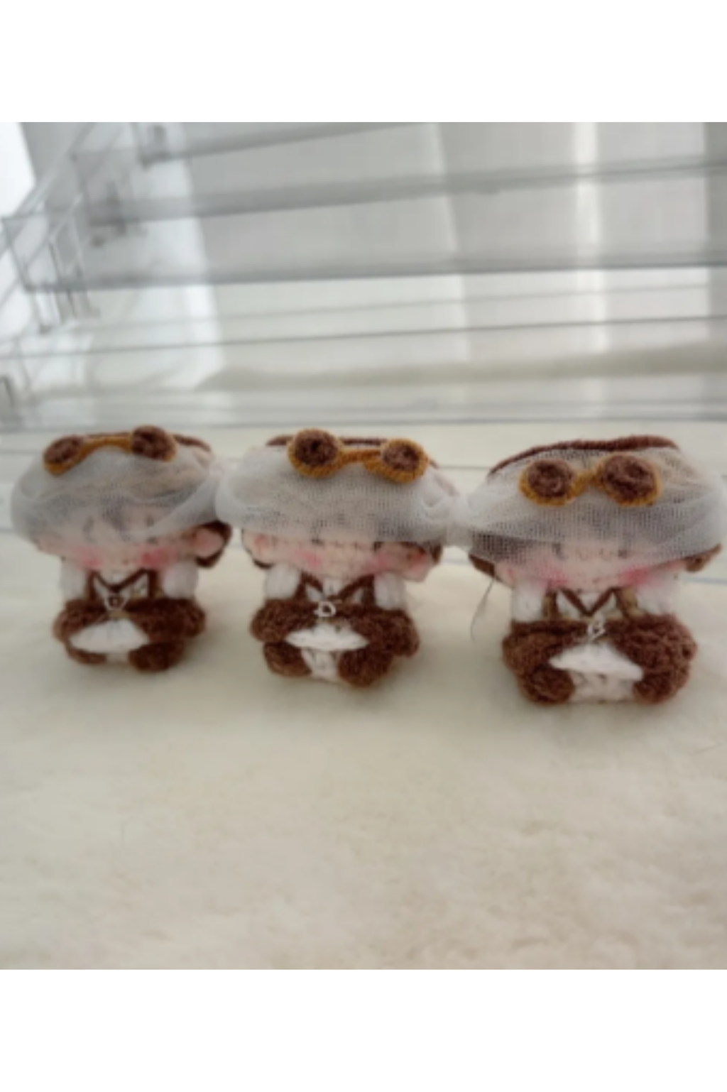 Finished Product Custom Identity V Melly Plinius（Entomologist） Game Fan Art - Handmade Crochet Keychain Charm