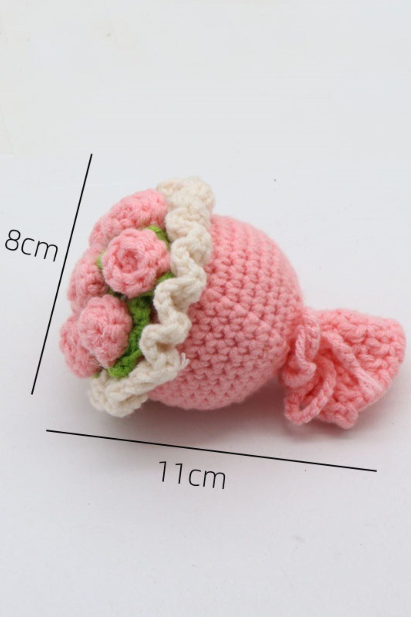 [Promotion!]Finished Product Handmade Crochet Bouquet Charms - Keychain & Decor Collection