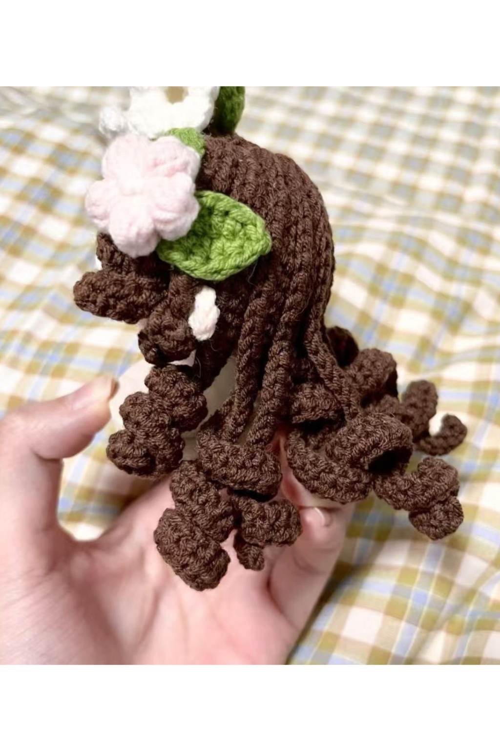 Finished Product Custom Identity V Memory（Little Girl） Game Fan Art - Handmade Crochet Keychain Charm