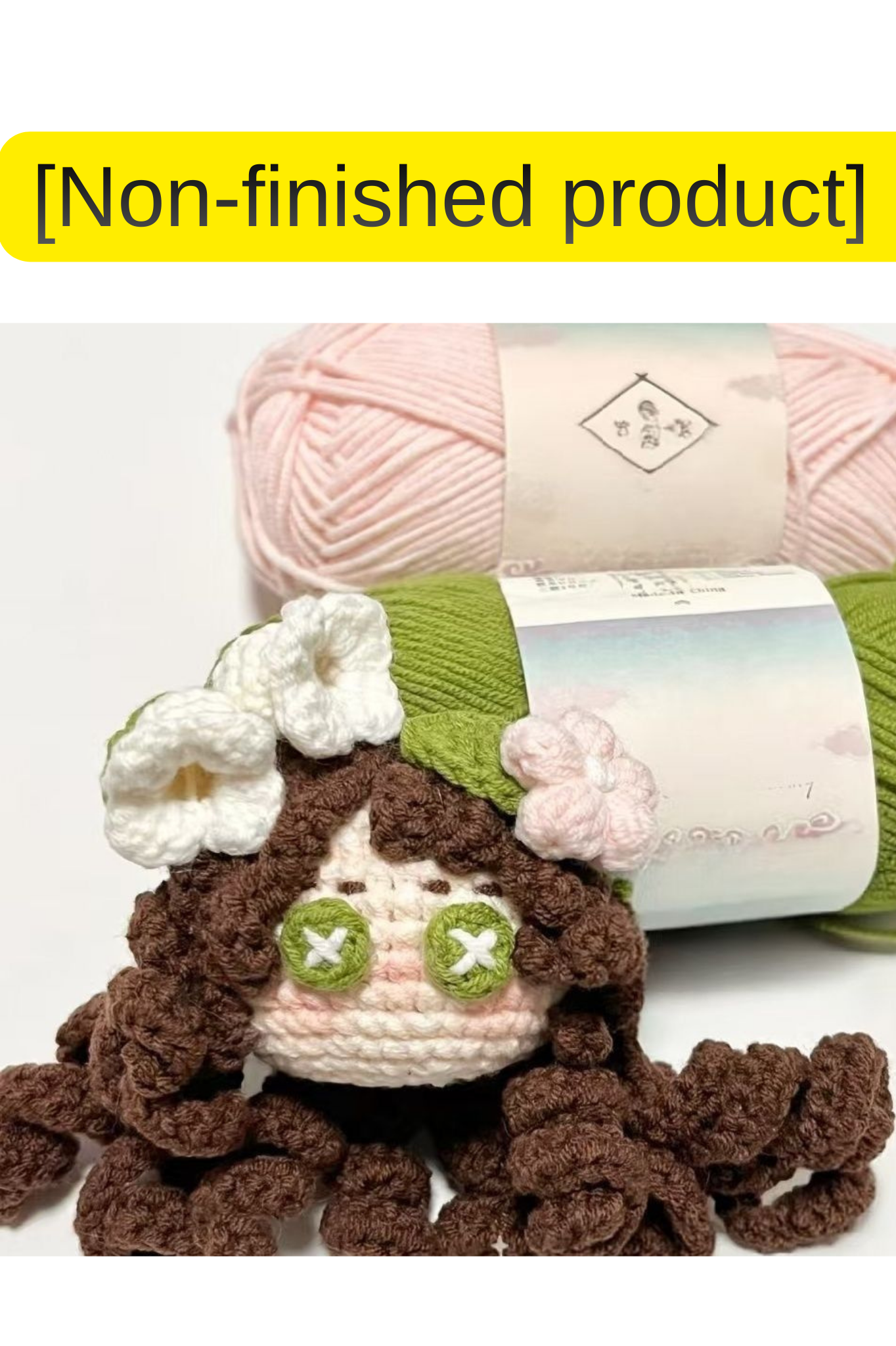 Finished Product Custom Identity V Memory（Little Girl） Game Fan Art - Handmade Crochet Keychain Charm